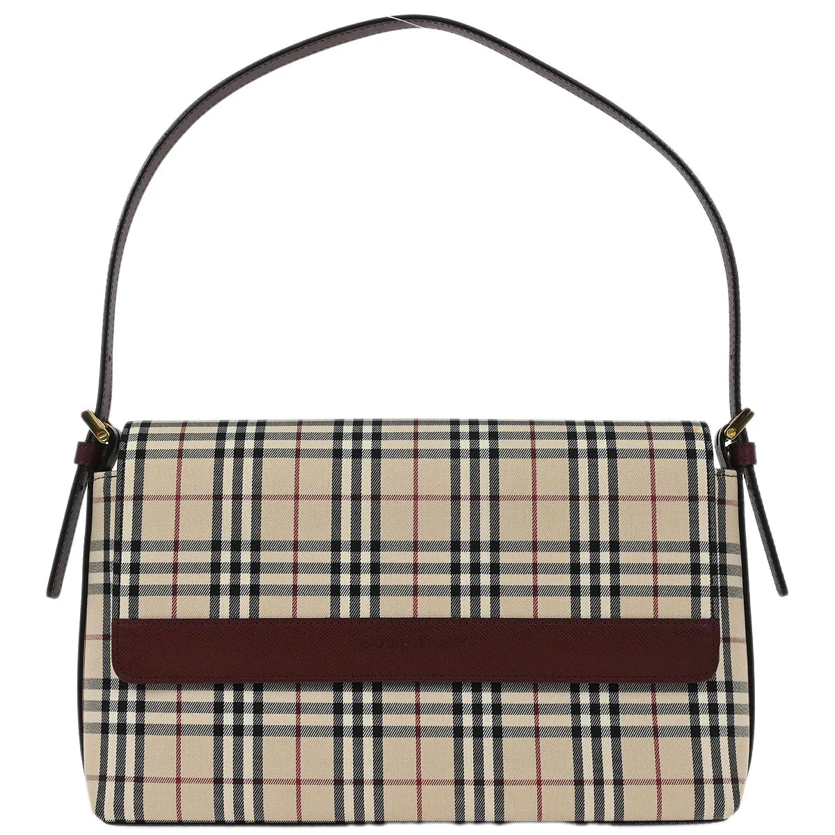 Burberry Beige Burberry Check Handbag