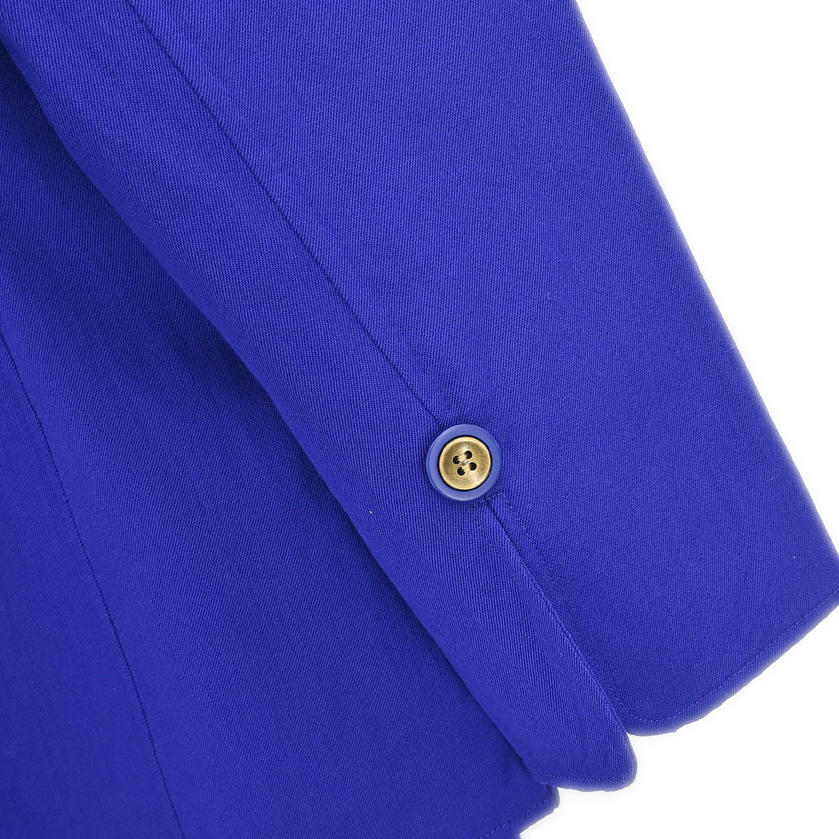 Christian Dior Setup Suit Jacket Skirt Purple #40–42 - Image 4