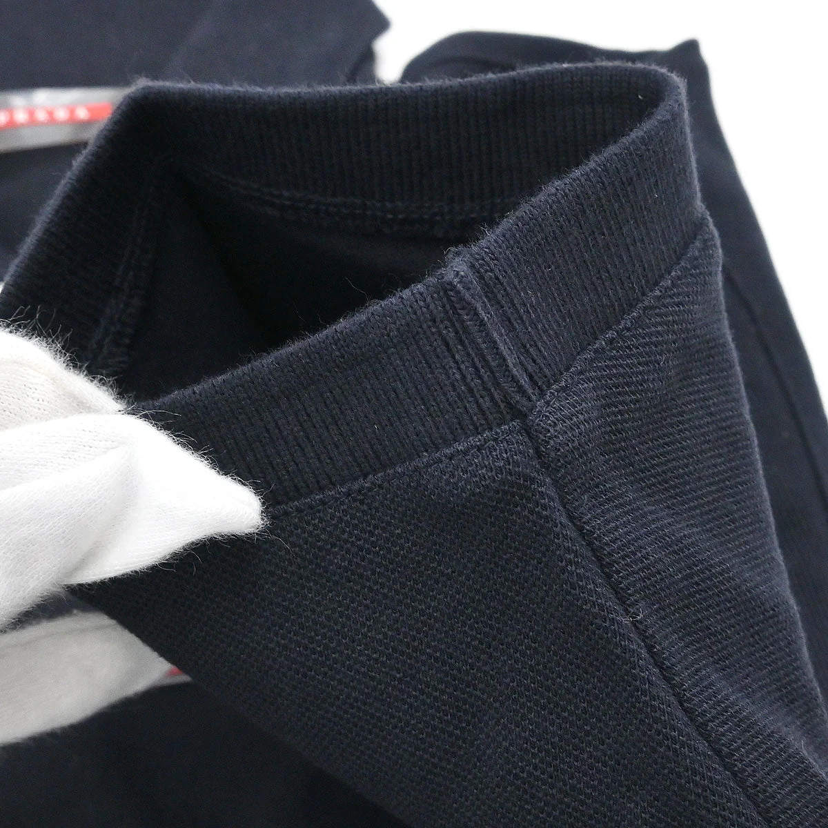 Prada Sport Polo Shirt Top Navy #S - Image 7