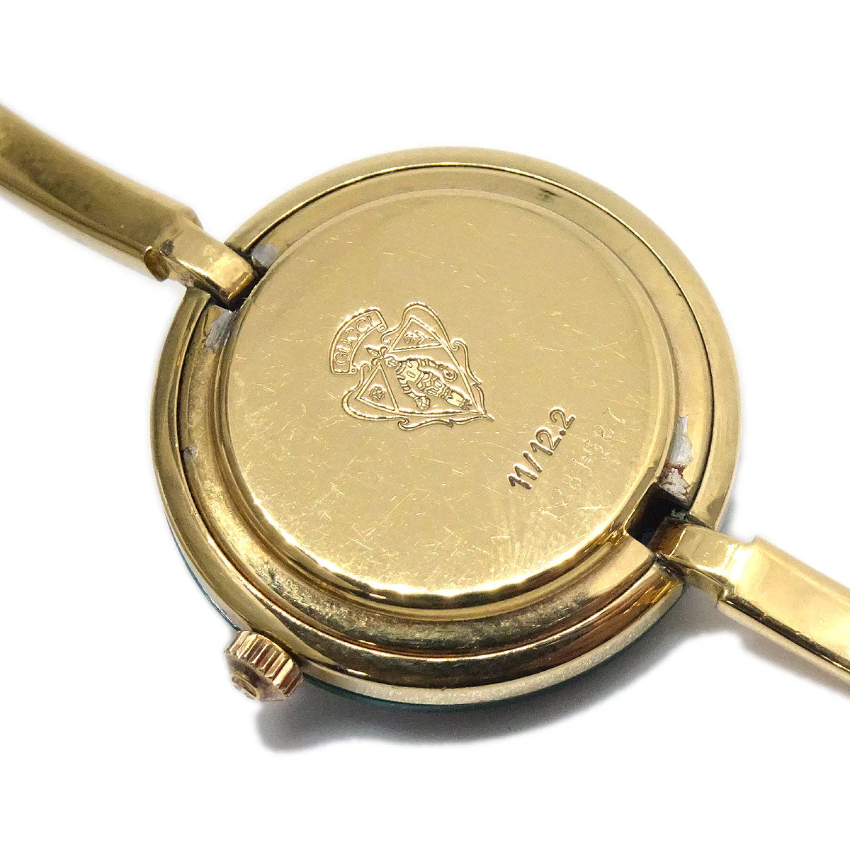 Gucci 11/12.2 Change Bezel Chameleon Quartz Watch SS - Image 9
