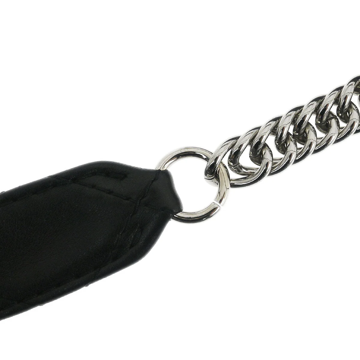 Chanel 2006-2008 Black Lambskin Icons Secret Label Flap Bag Shoulder Bag - Image 9