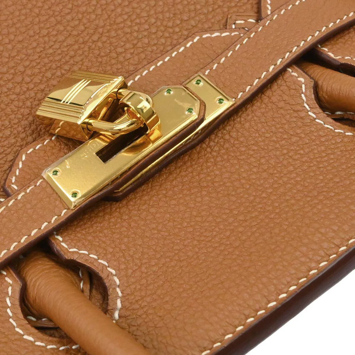 Hermes Gold Togo Birkin 30 Handbag - Image 11