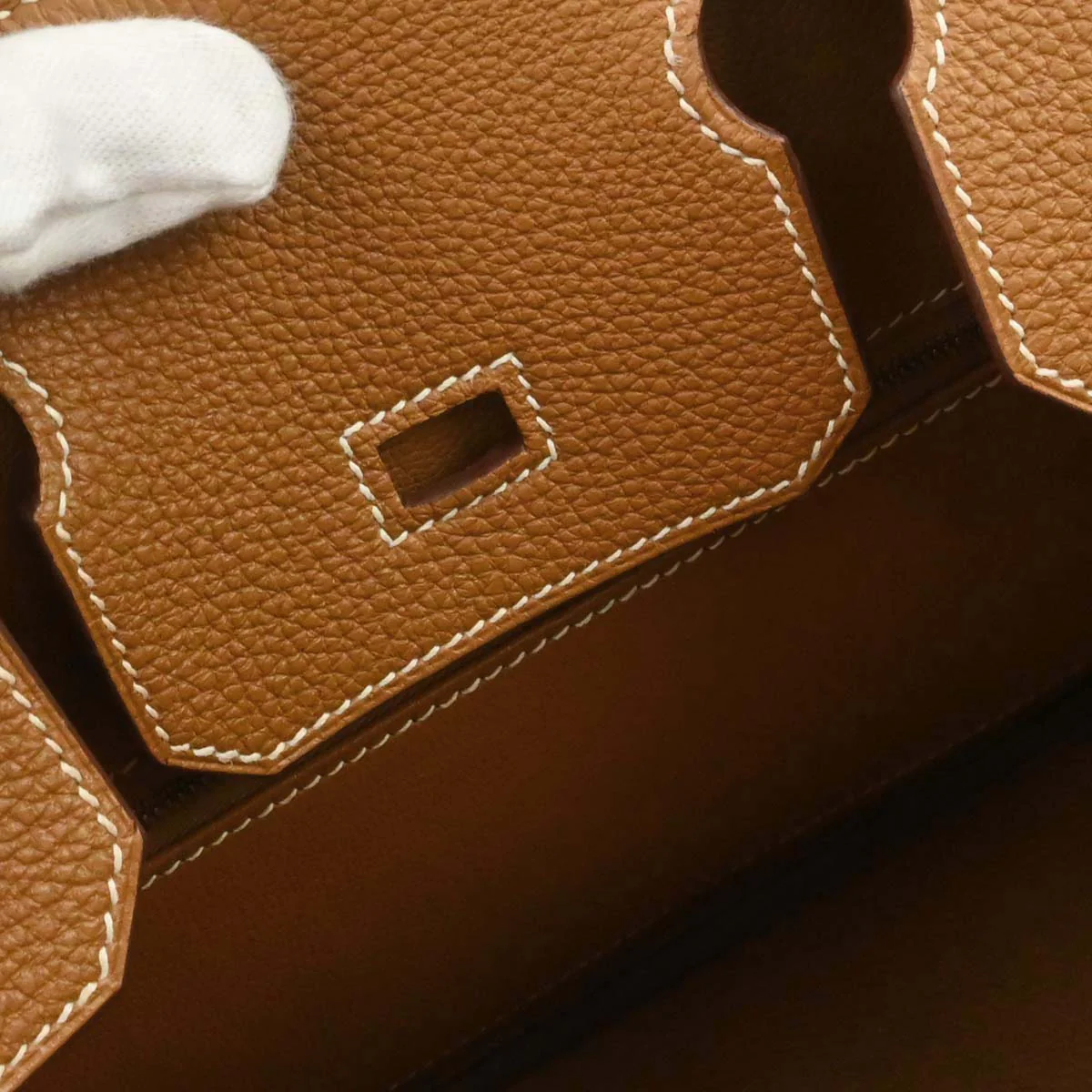 Hermes Gold Togo Birkin 30 Handbag - Image 15