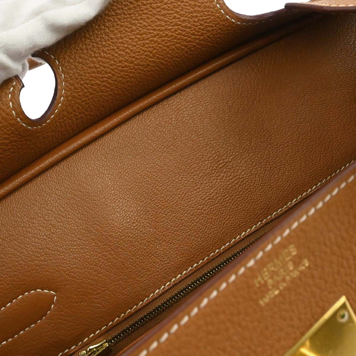 Hermes Gold Togo Birkin 30 Handbag - Image 17