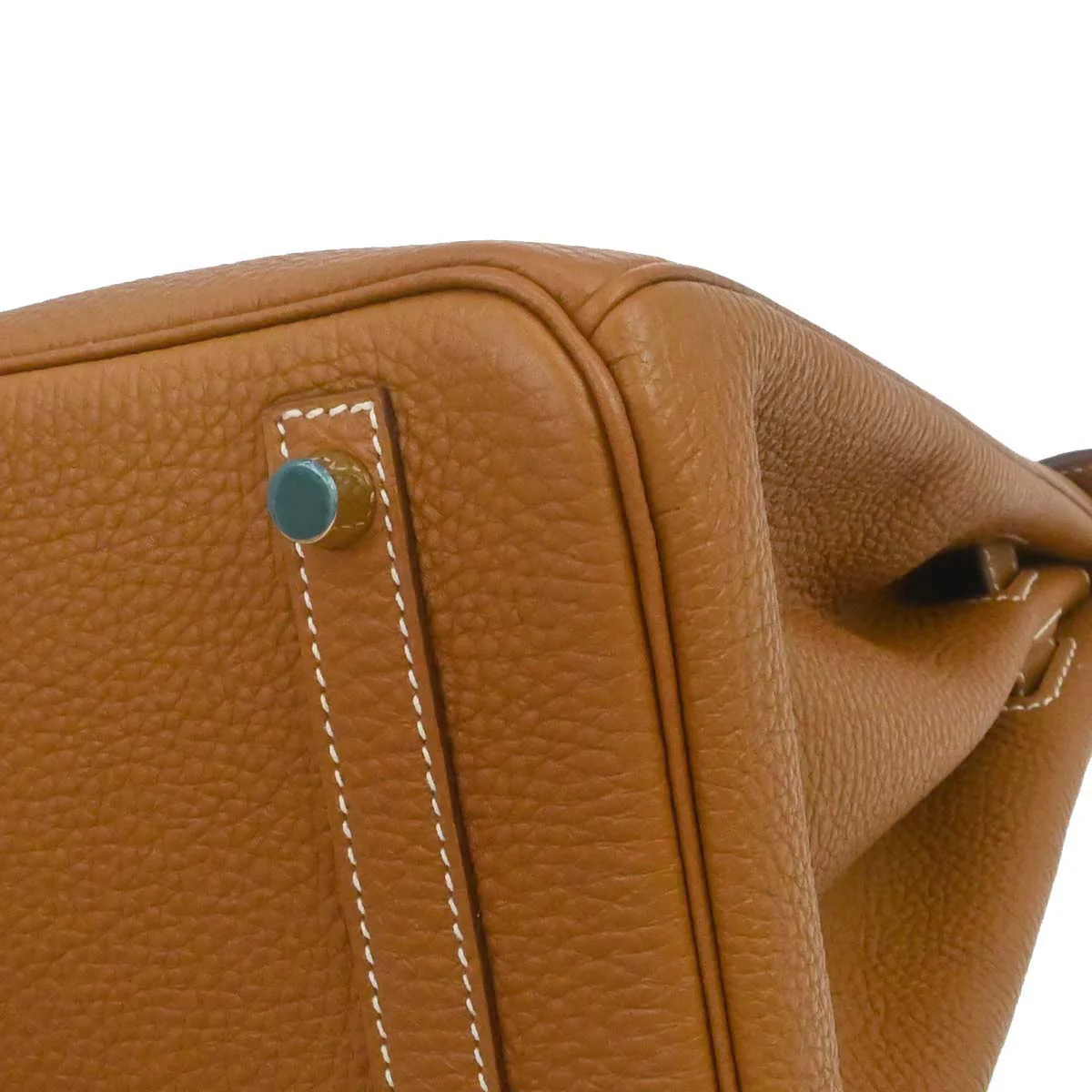Hermes Gold Togo Birkin 30 Handbag - Image 7