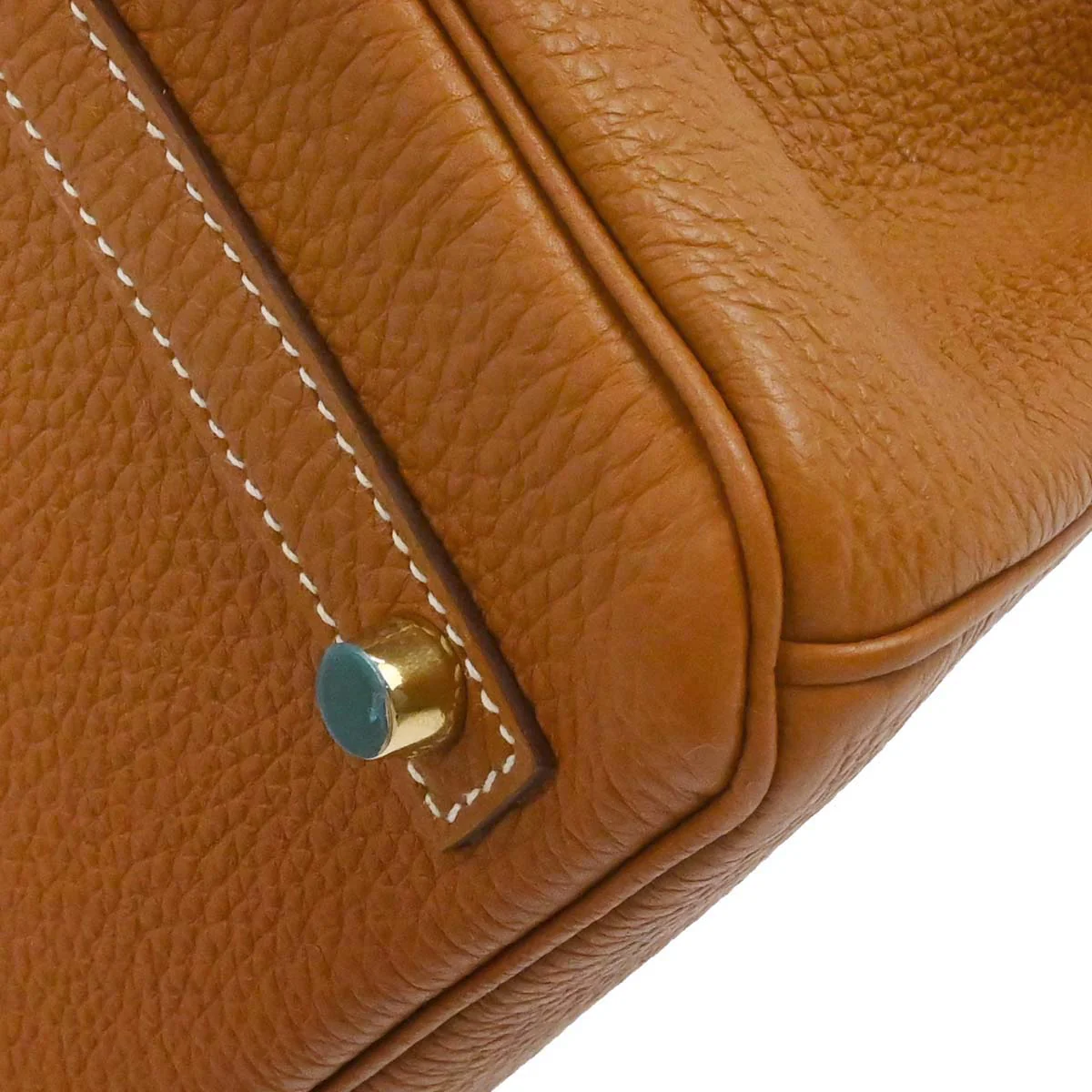 Hermes Gold Togo Birkin 30 Handbag - Image 8