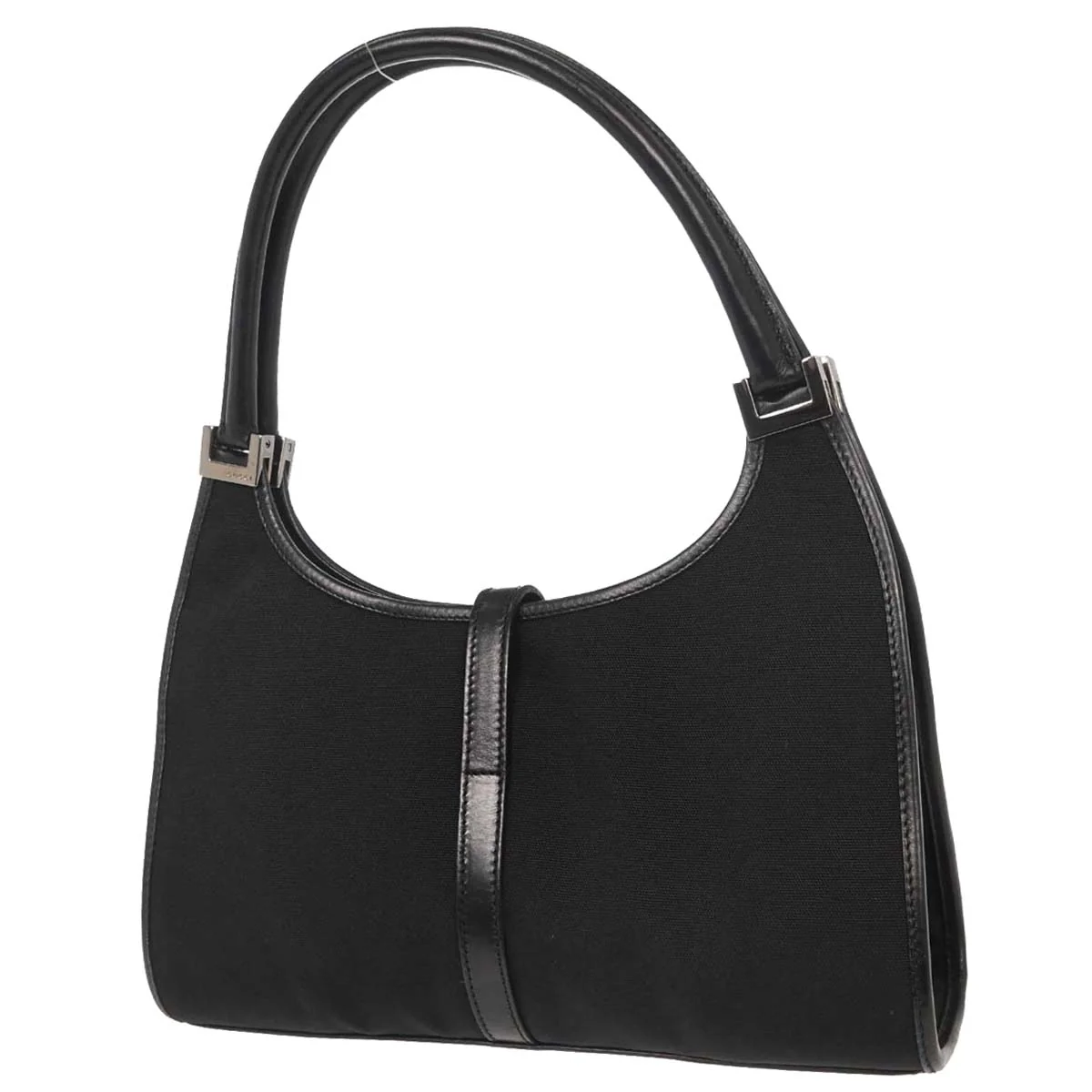 Gucci Black Nylon Jackie Handbag - Image 2