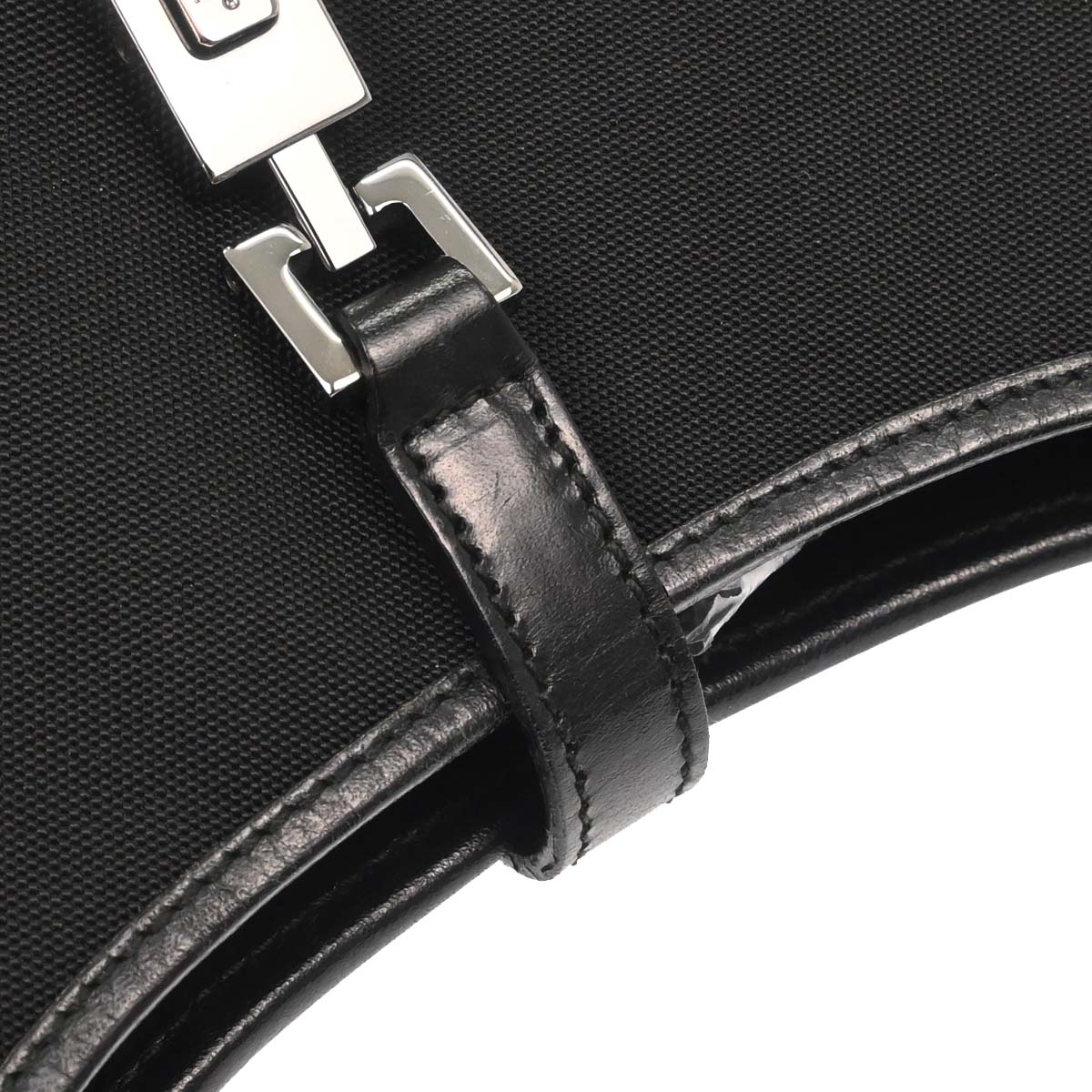 Gucci Black Nylon Jackie Handbag - Image 8