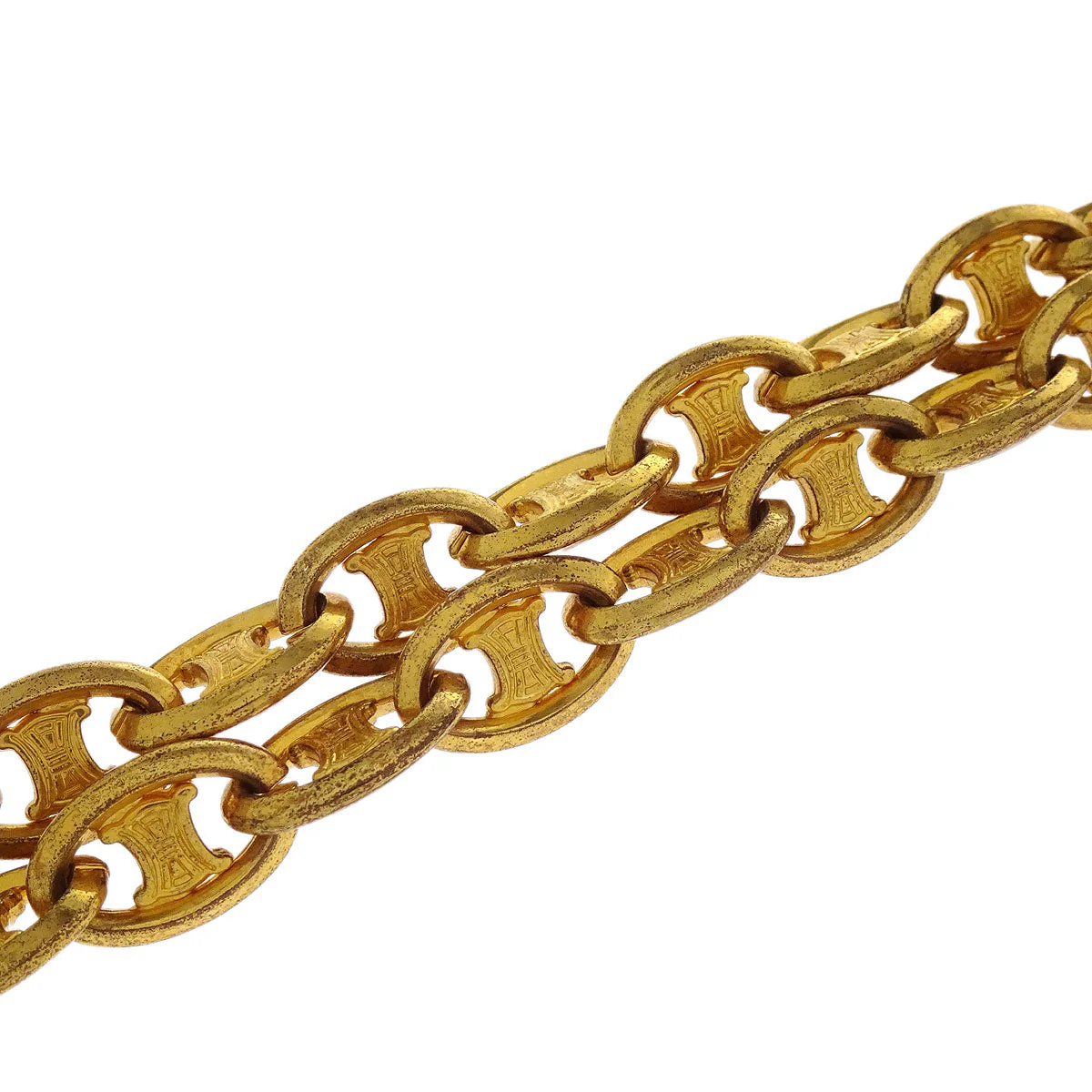 Celine Macadam Chain Belt Gold - Image 2