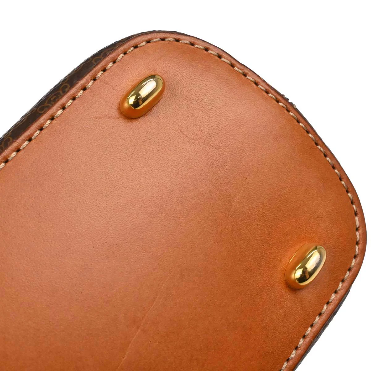 Celine Brown PVC Macadam 2way Shoulder Handbag - Image 5