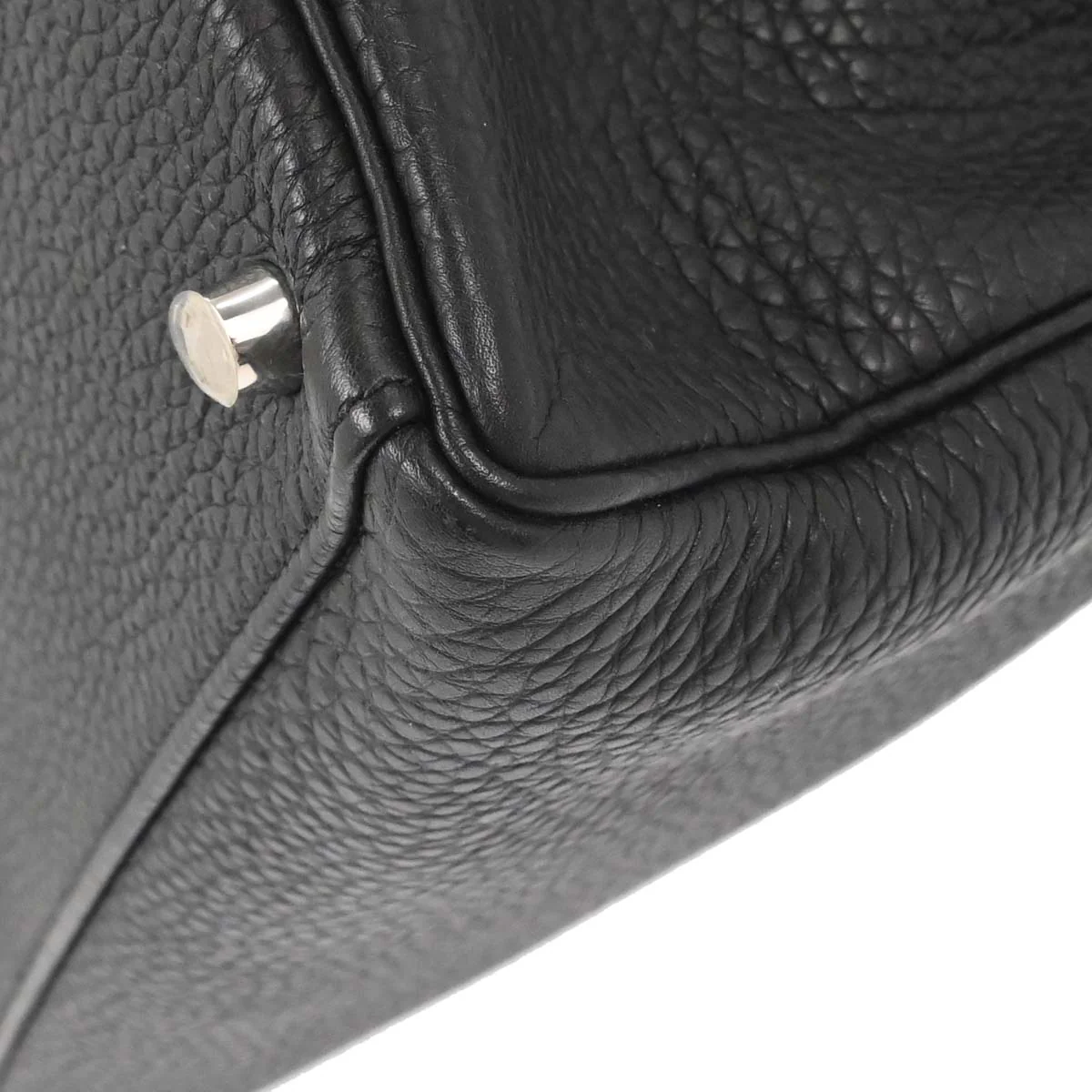 Hermes Black Togo Kelly 32 Retourne 2way Shoulder Handbag - Image 10
