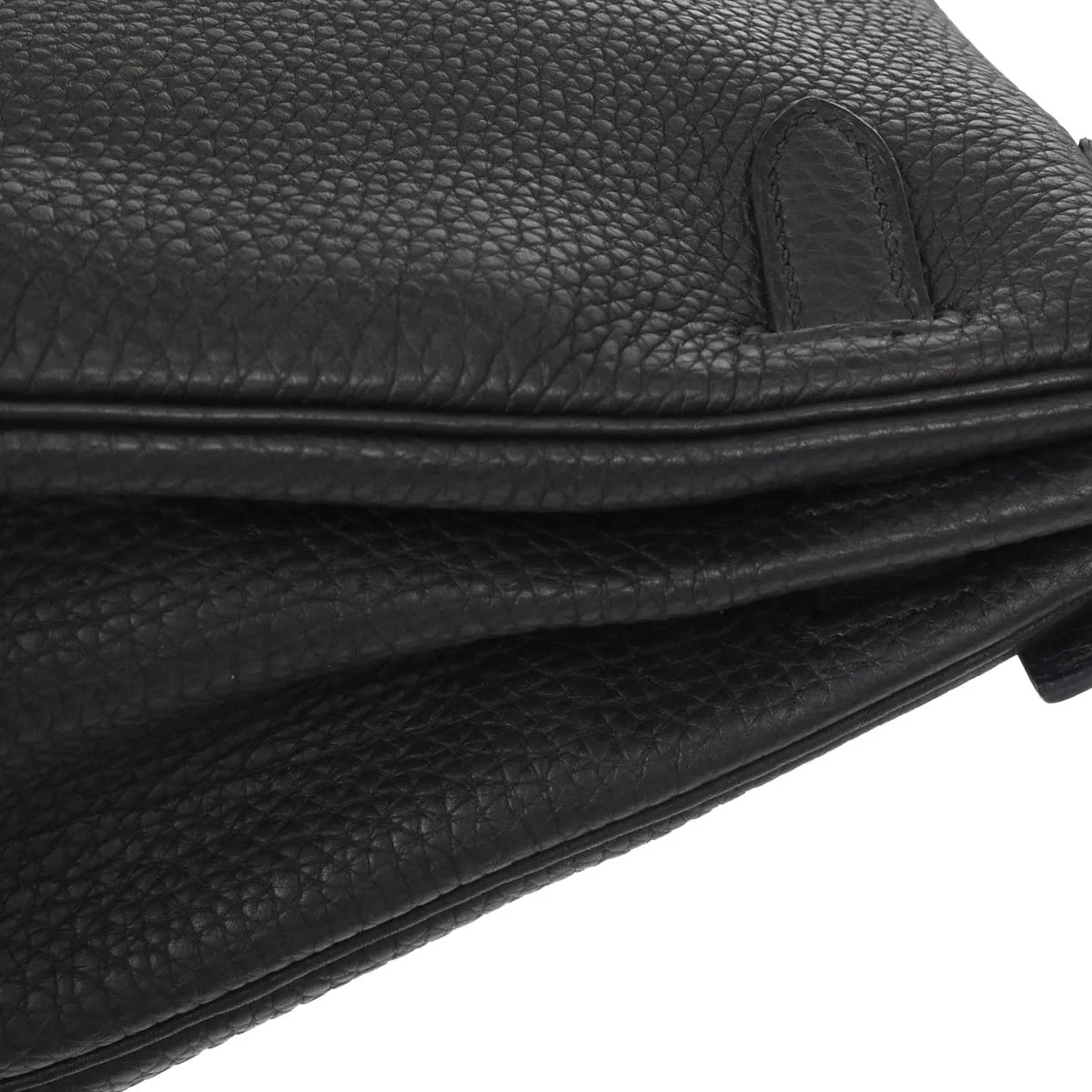 Hermes Black Togo Kelly 32 Retourne 2way Shoulder Handbag - Image 11