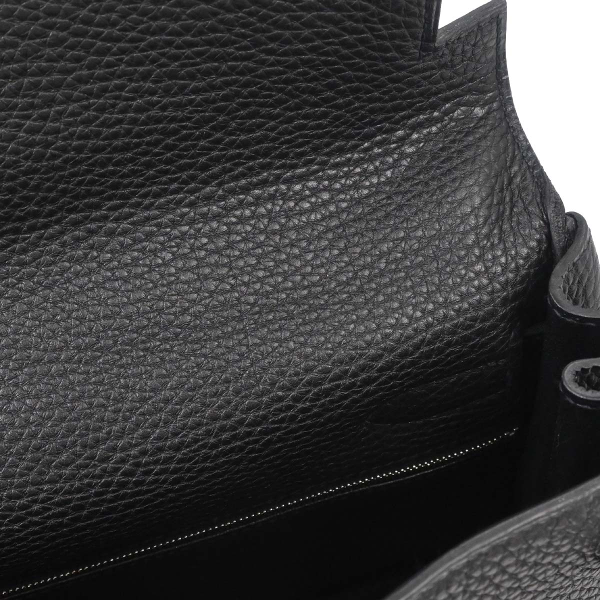 Hermes Black Togo Kelly 32 Retourne 2way Shoulder Handbag - Image 17