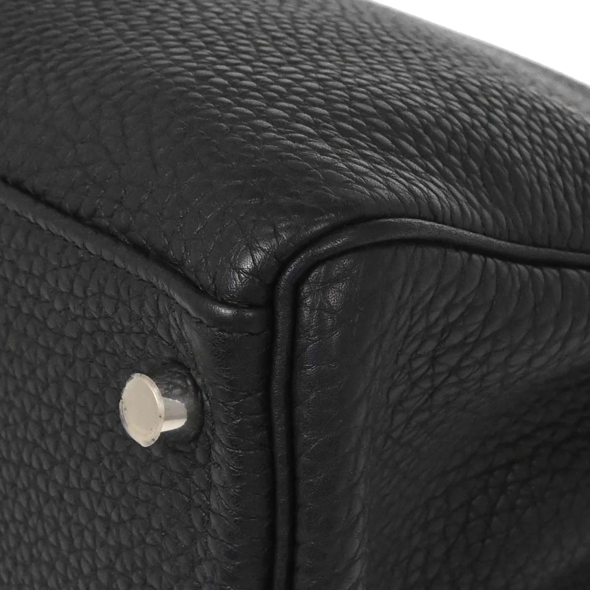 Hermes Black Togo Kelly 32 Retourne 2way Shoulder Handbag - Image 9