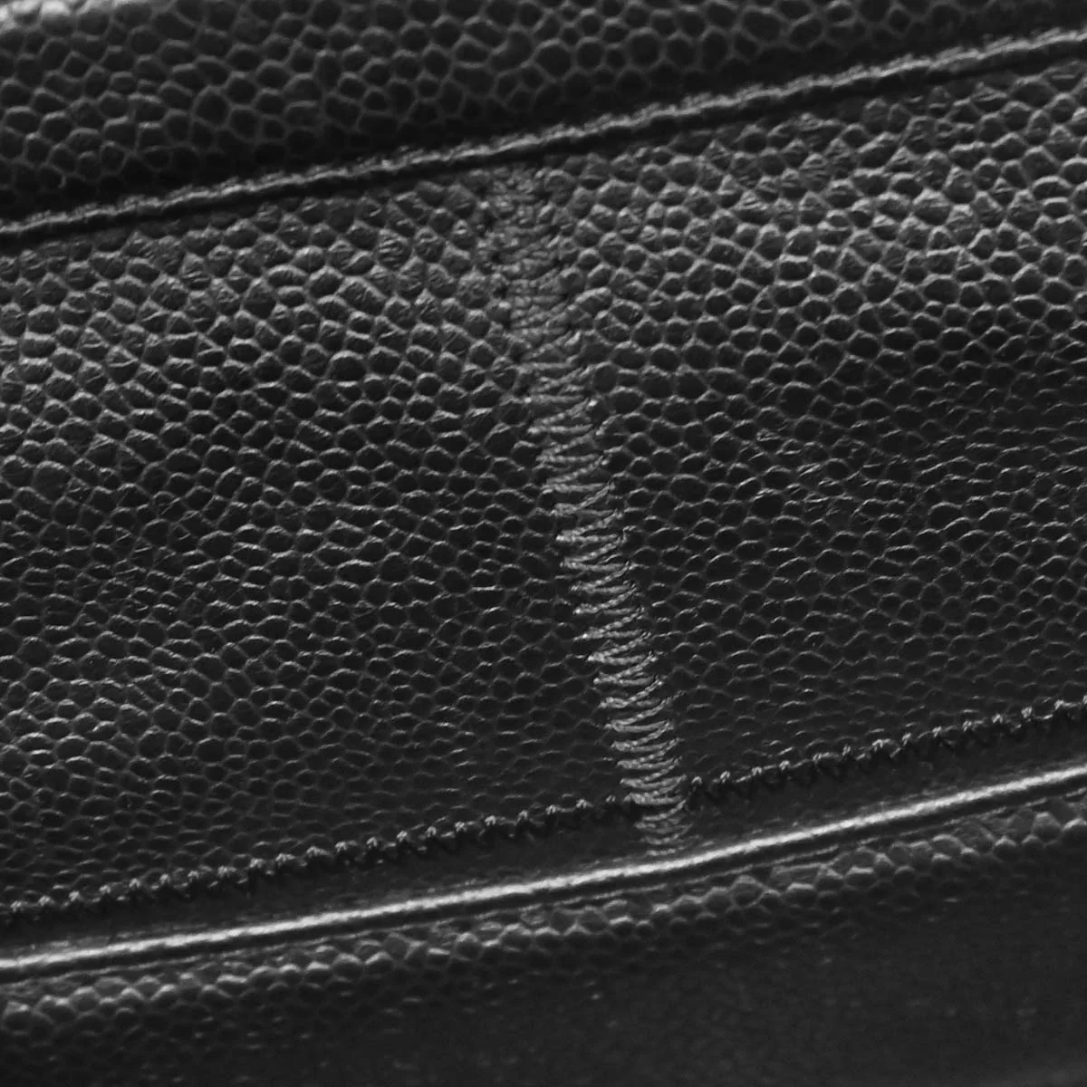 Chanel 2005-2006 Black Caviar Skin Choco Bar Handbag - Image 20