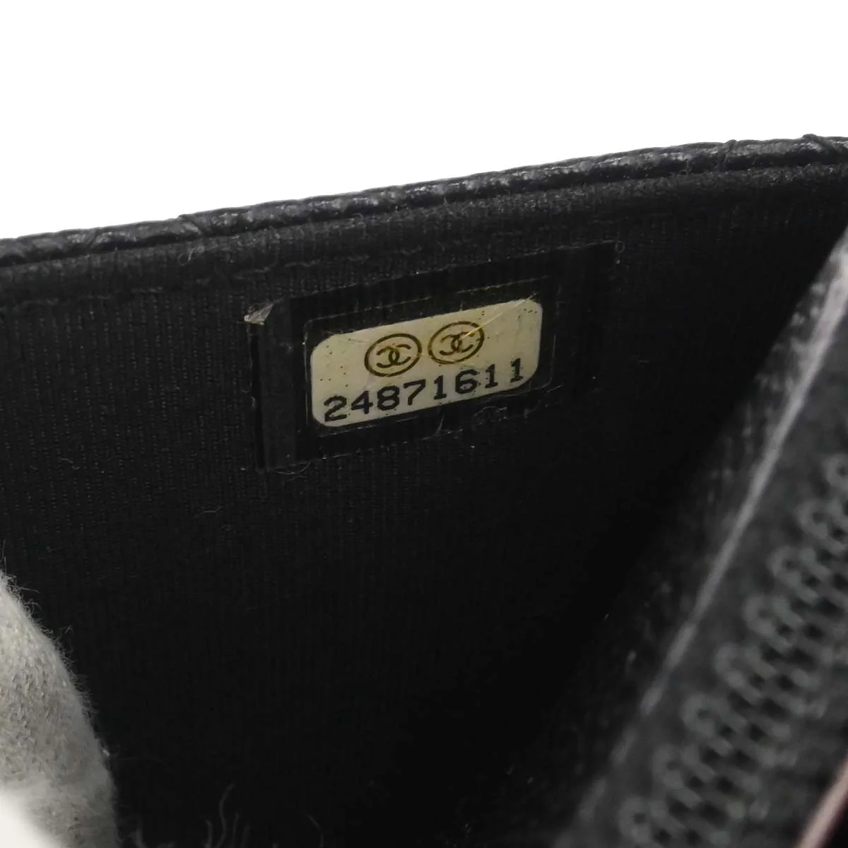 Chanel Black Caviar Classic WOC Wallet on Chain Bag - Image 20