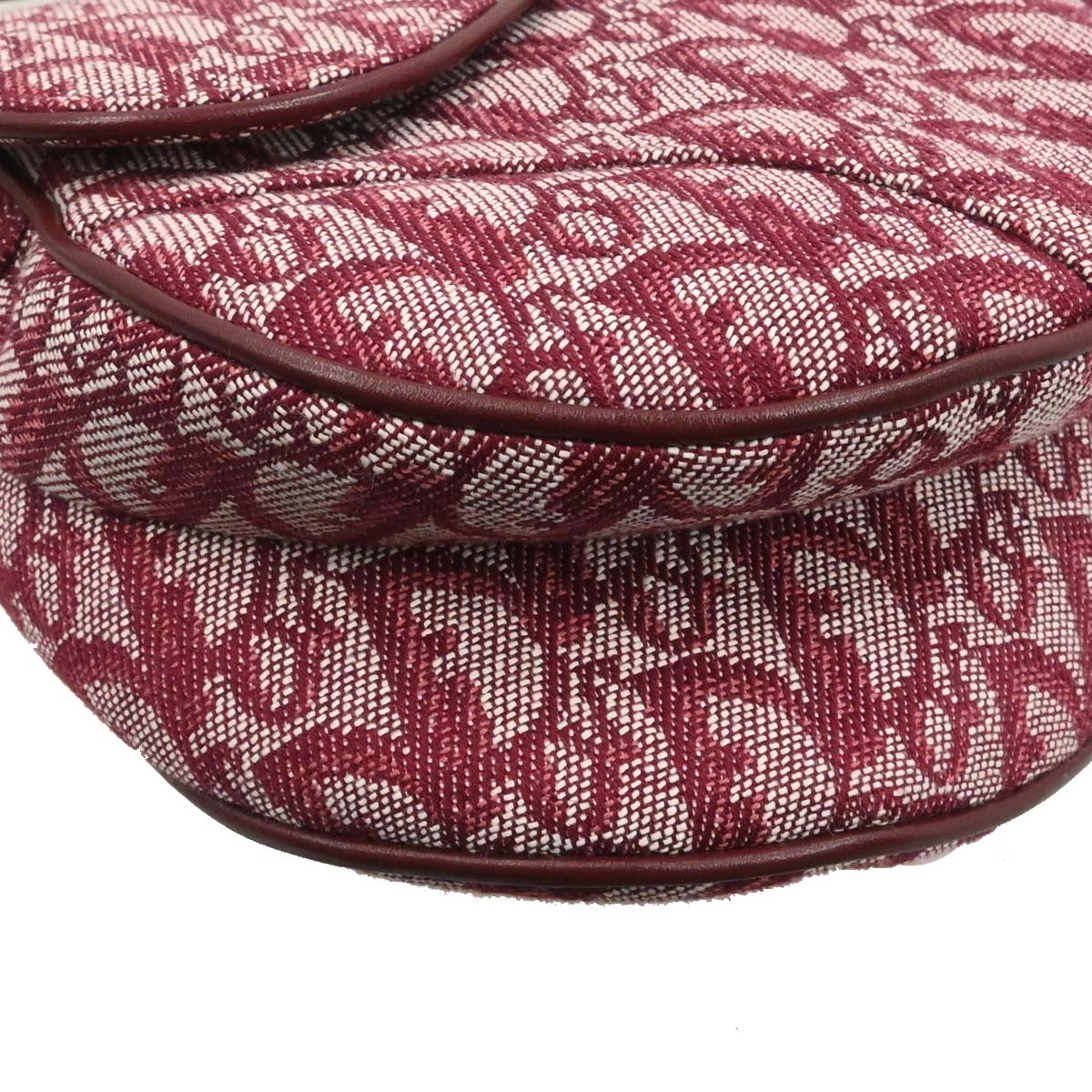 Christian Dior Bordeaux Trotter Saddle Handbag - Image 3