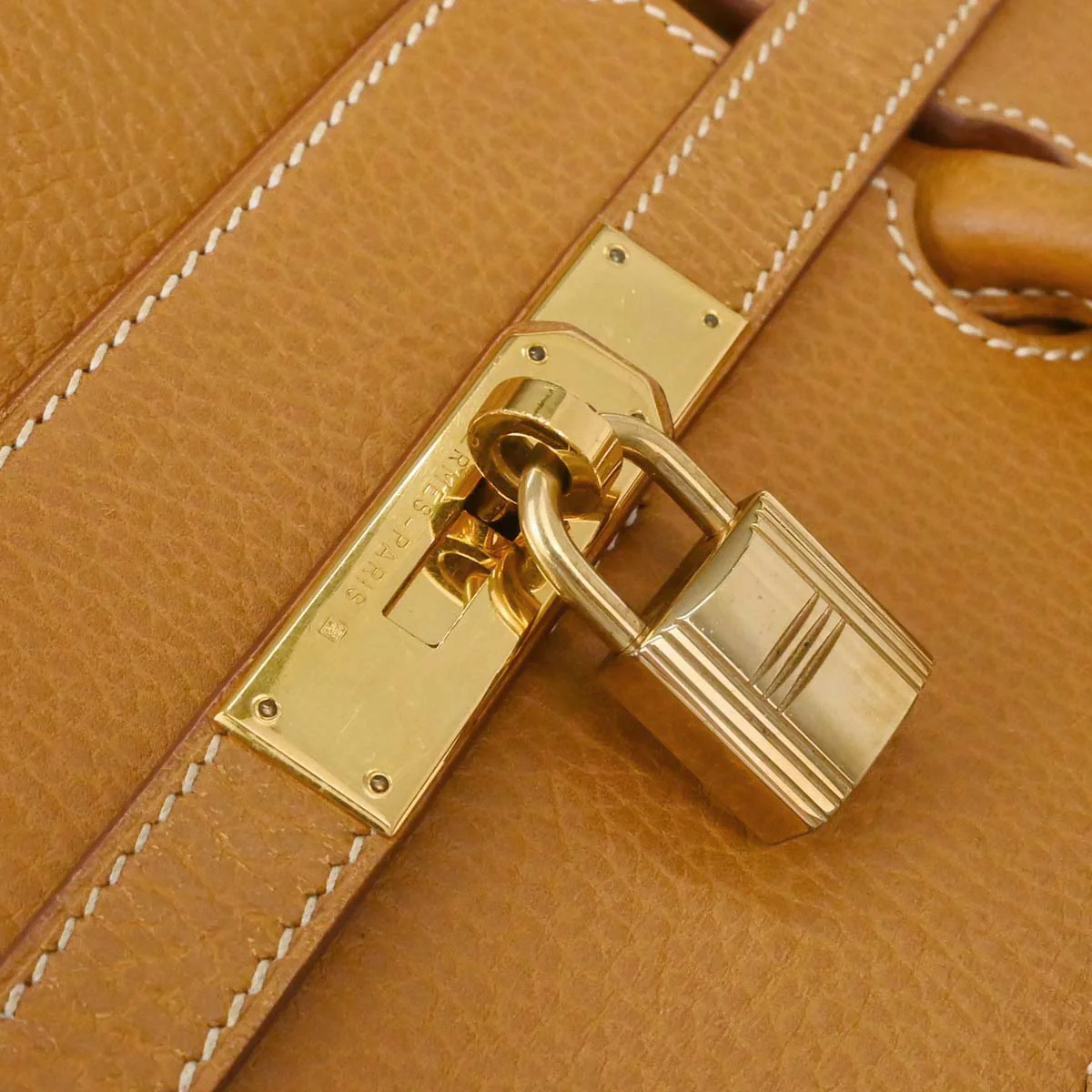 Hermes Natural Ardennes Birkin 40 Handbag - Image 13