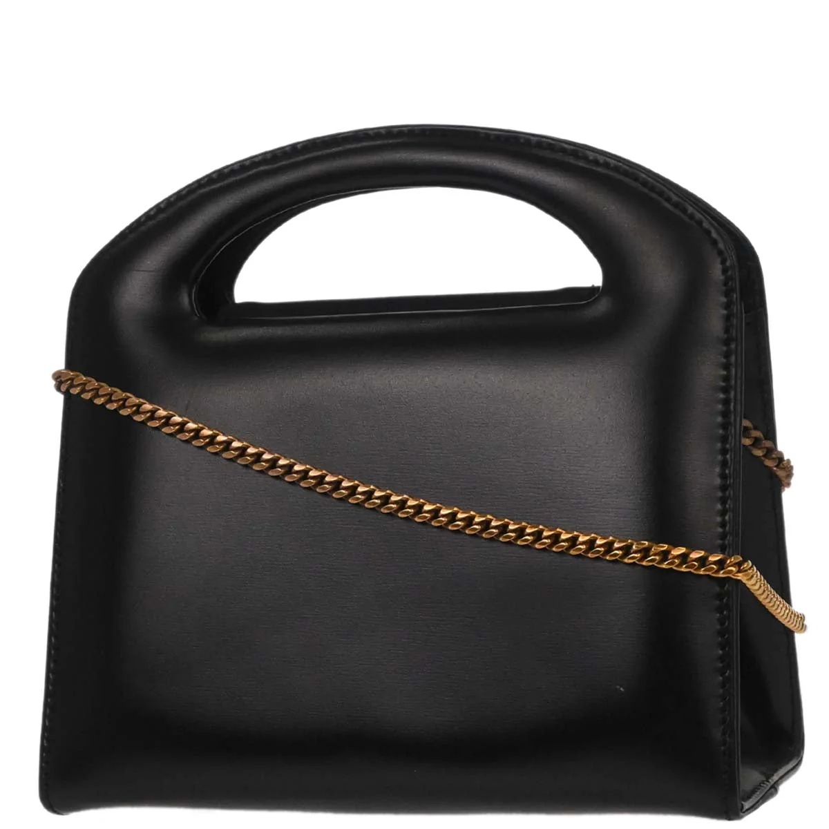 Loewe Black Leather Anagram 2way Shoulder Handbag - Image 2