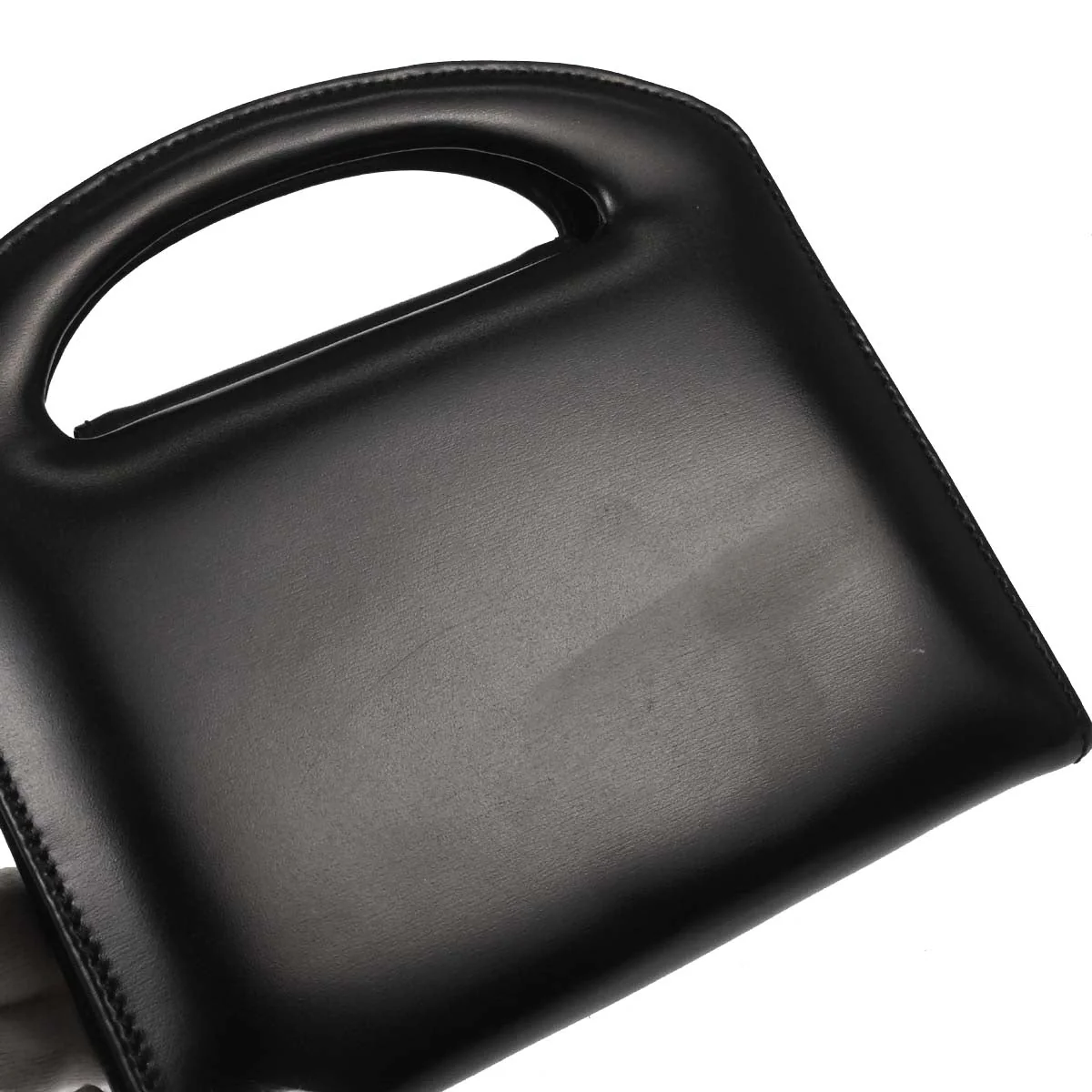Loewe Black Leather Anagram 2way Shoulder Handbag - Image 8