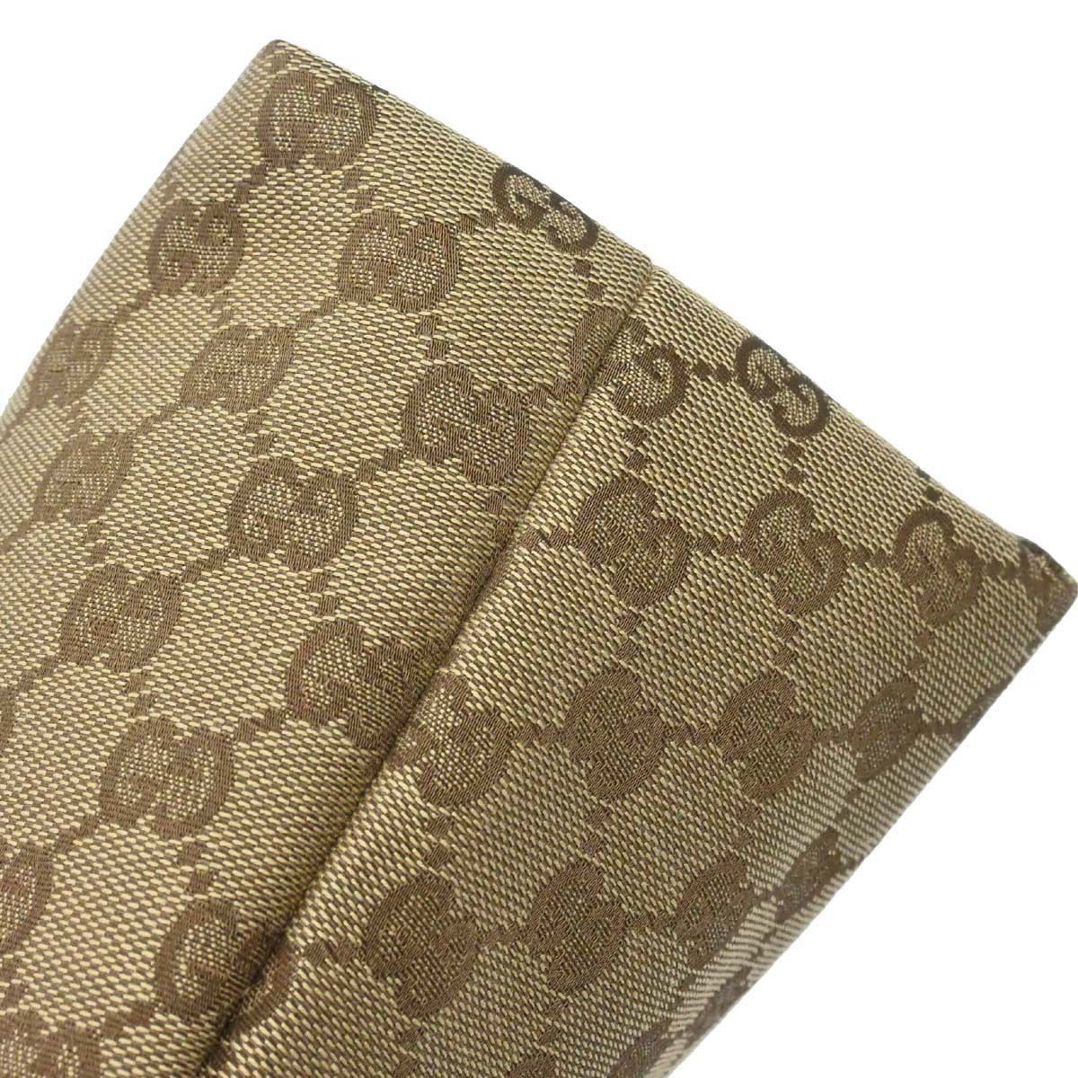Gucci Beige Canvas GG Hobo Handbag - Image 6