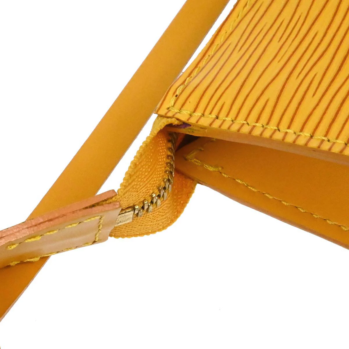 Louis Vuitton Yellow Epi Pochette Accessoires 21 Handbag M52959 - Image 10