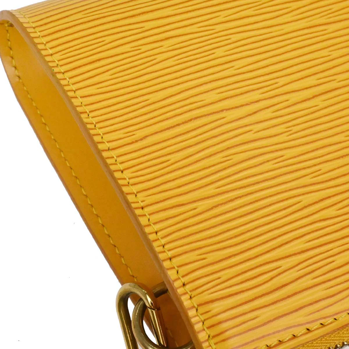 Louis Vuitton Yellow Epi Pochette Accessoires 21 Handbag M52959 - Image 5