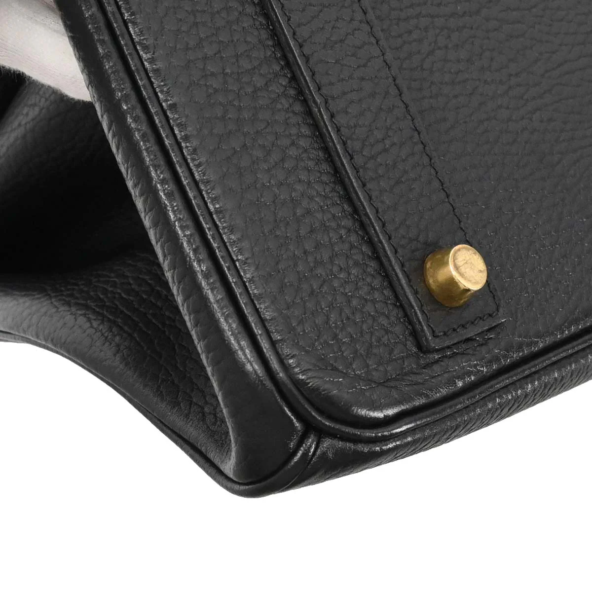 Hermes Black Ardennes Birkin 40 Handbag - Image 9