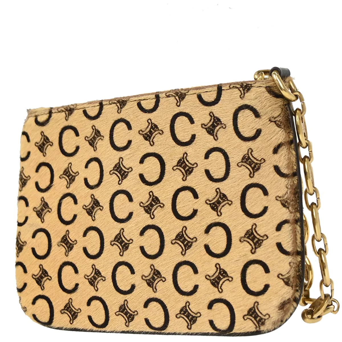 Celine Beige Pony Hair C Macadam Handbag - Image 2