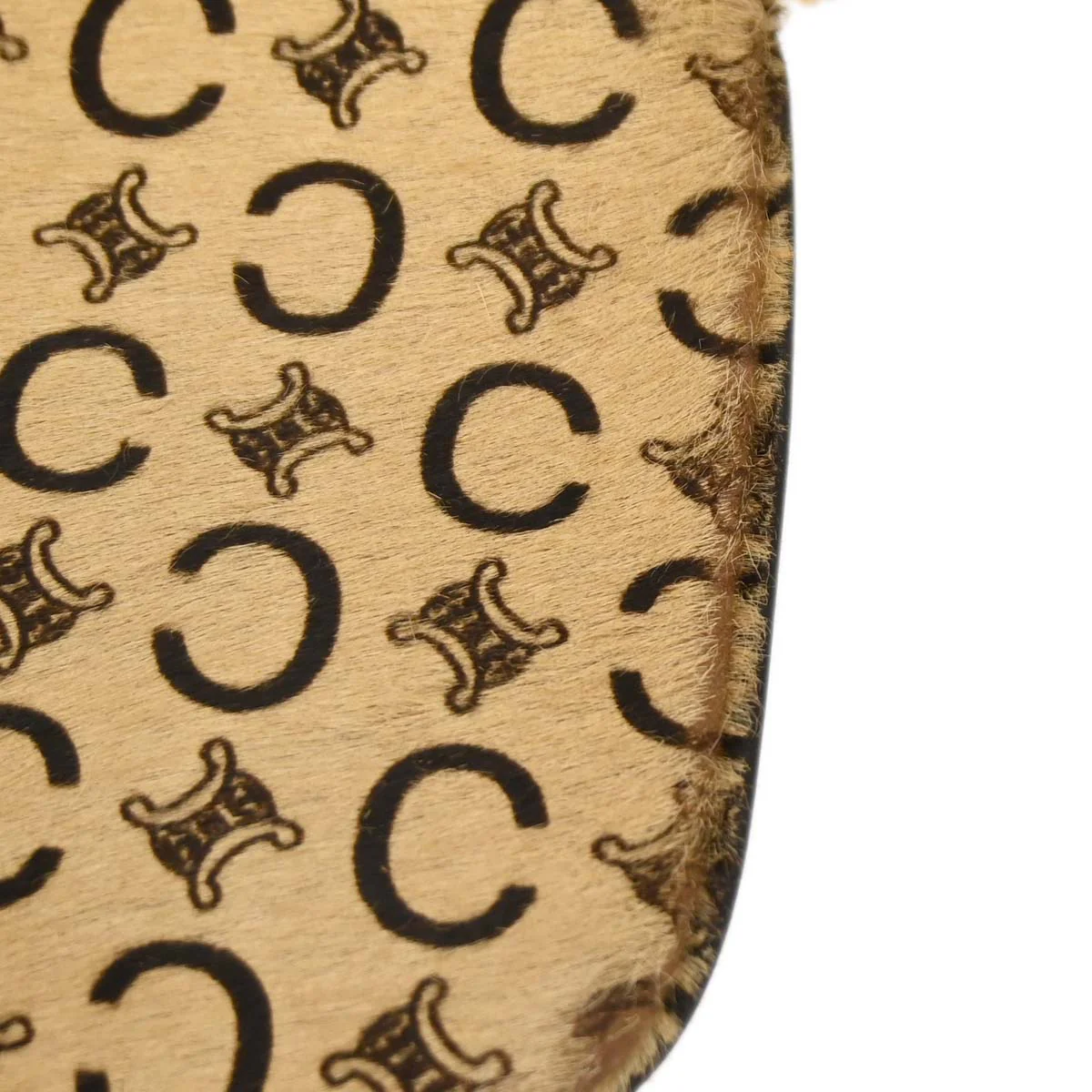 Celine Beige Pony Hair C Macadam Handbag - Image 6