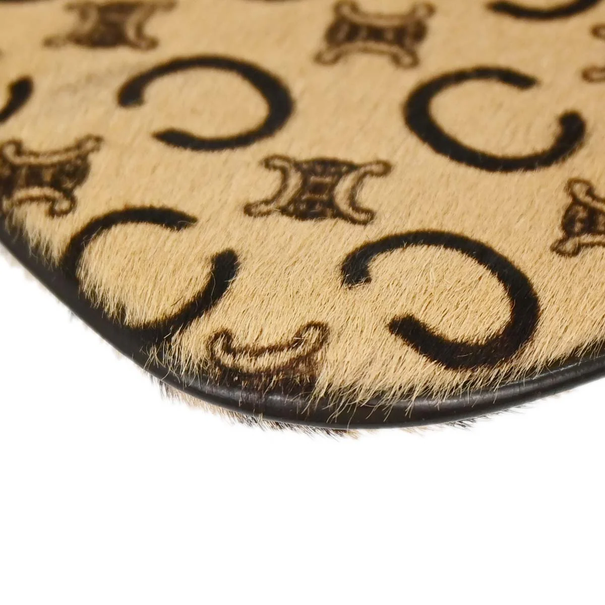 Celine Beige Pony Hair C Macadam Handbag - Image 9