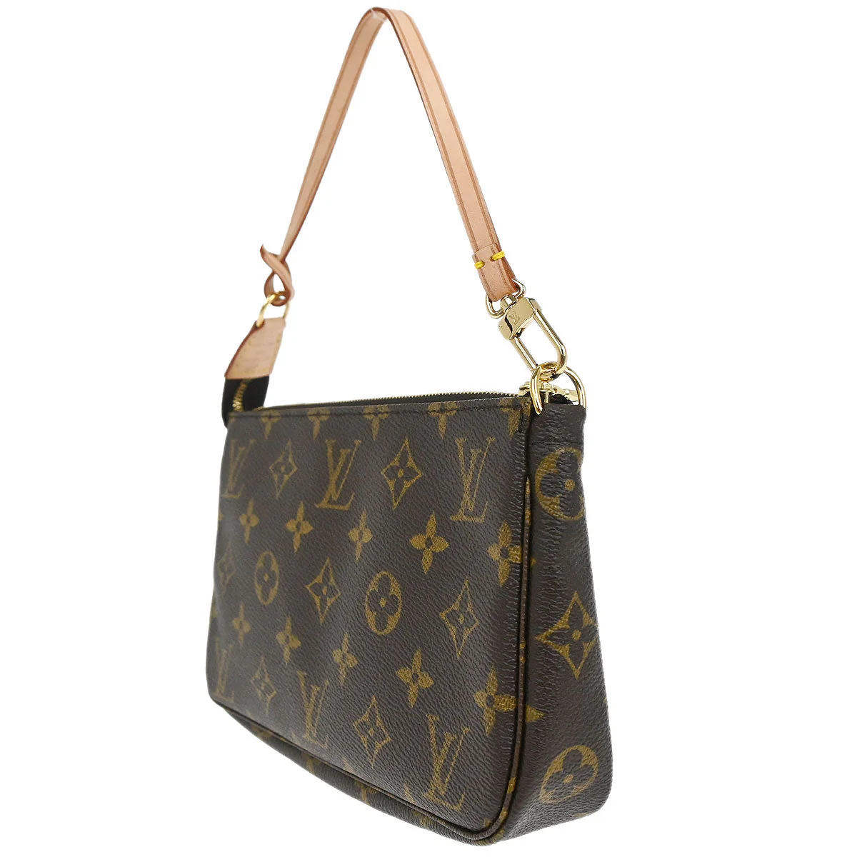 Louis Vuitton 2006 Monogram Pochette Accessoires Handbag M51980 - Image 3
