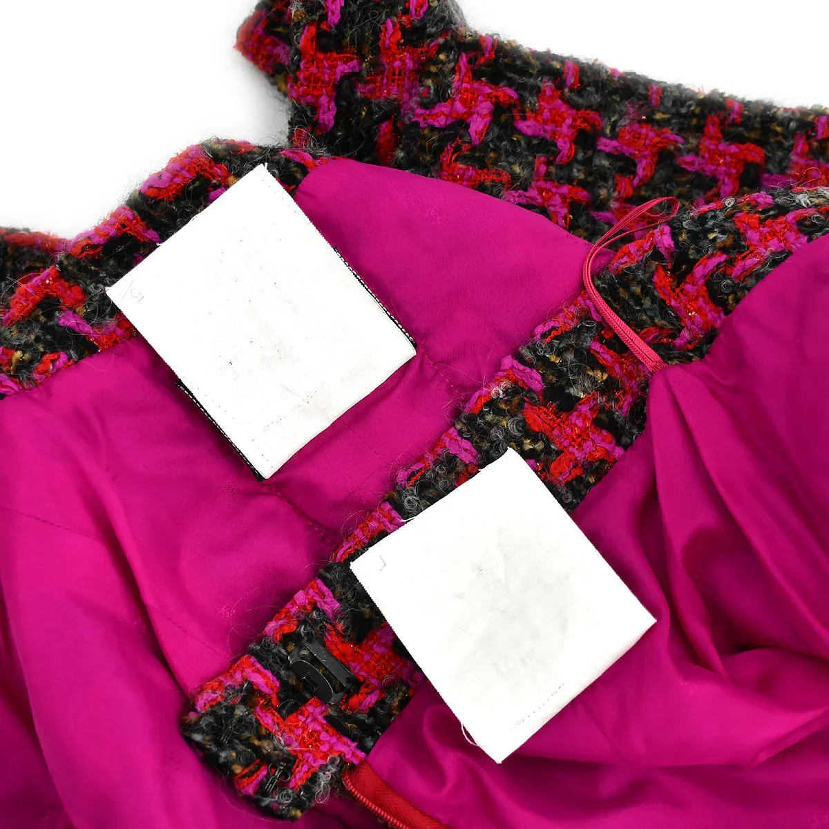 Chanel Setup Suit Jacket Skirt Pink 29 #36 - Image 10
