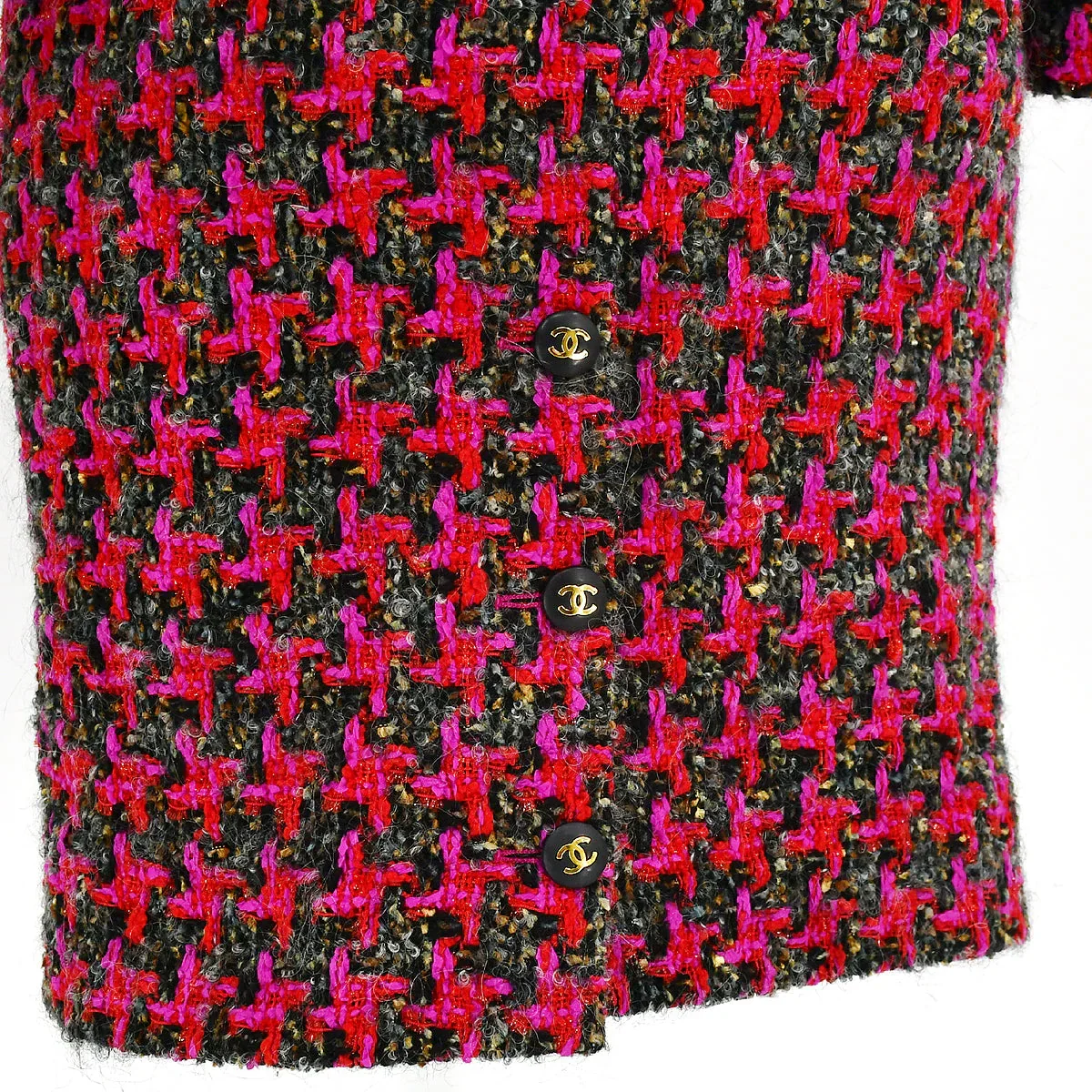 Chanel Setup Suit Jacket Skirt Pink 29 #36 - Image 3