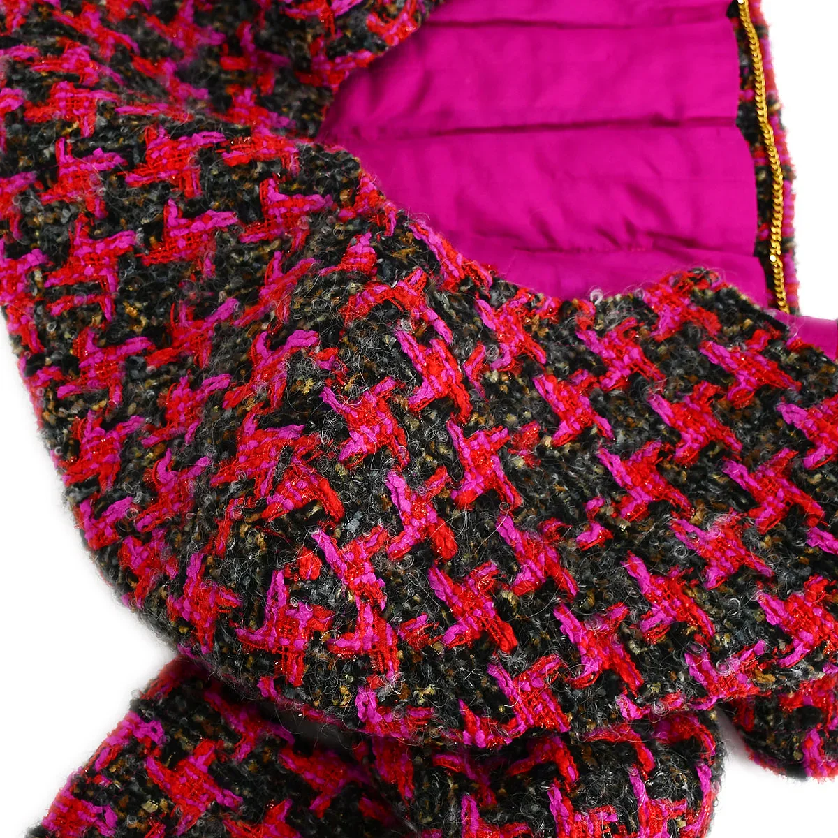 Chanel Setup Suit Jacket Skirt Pink 29 #36 - Image 4