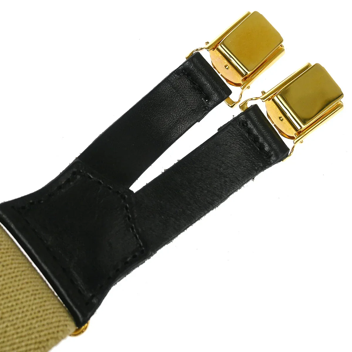 Chanel Suspenders Beige Small Good - Image 4