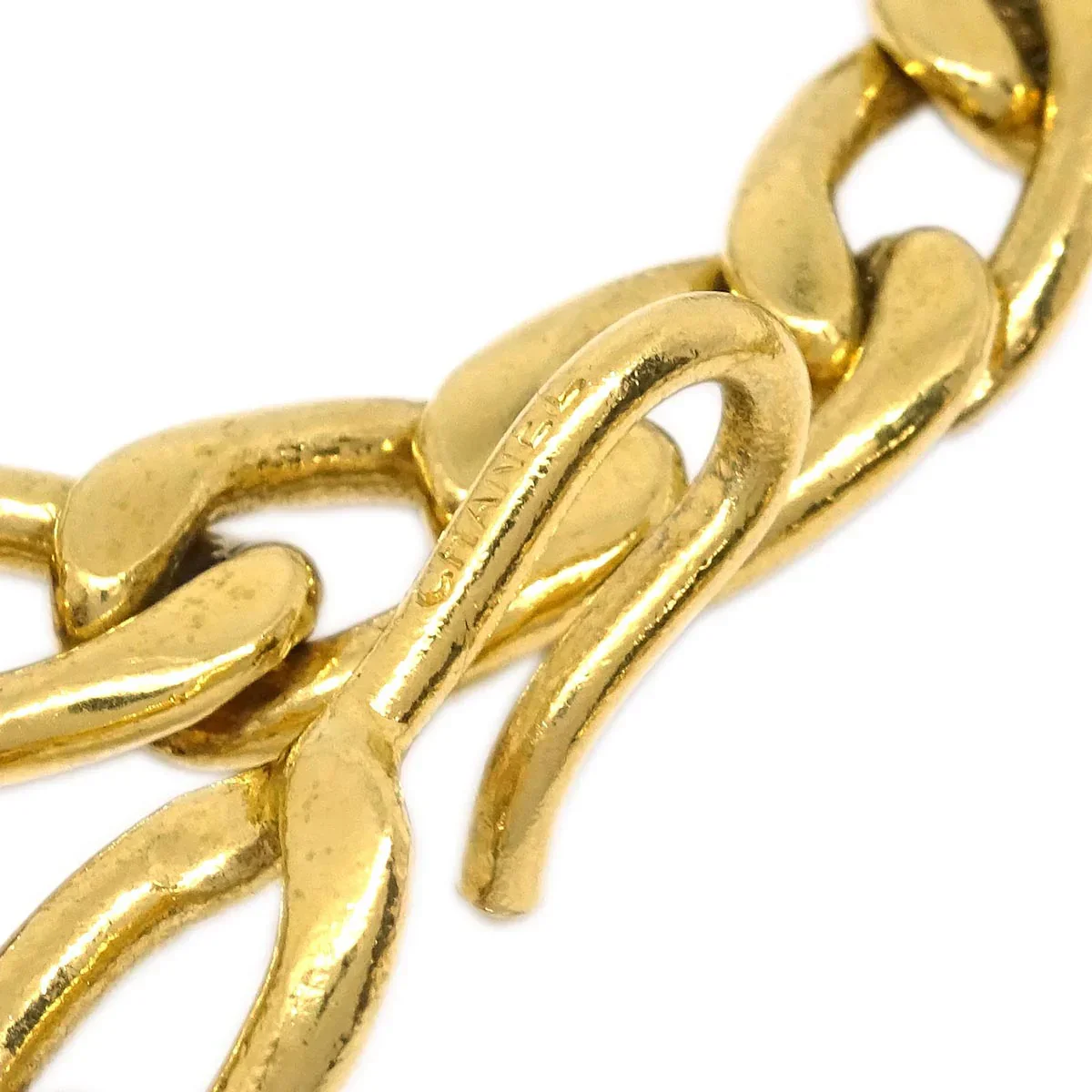 Chanel Chain Belt Medallion Gold Small Good - Image 4