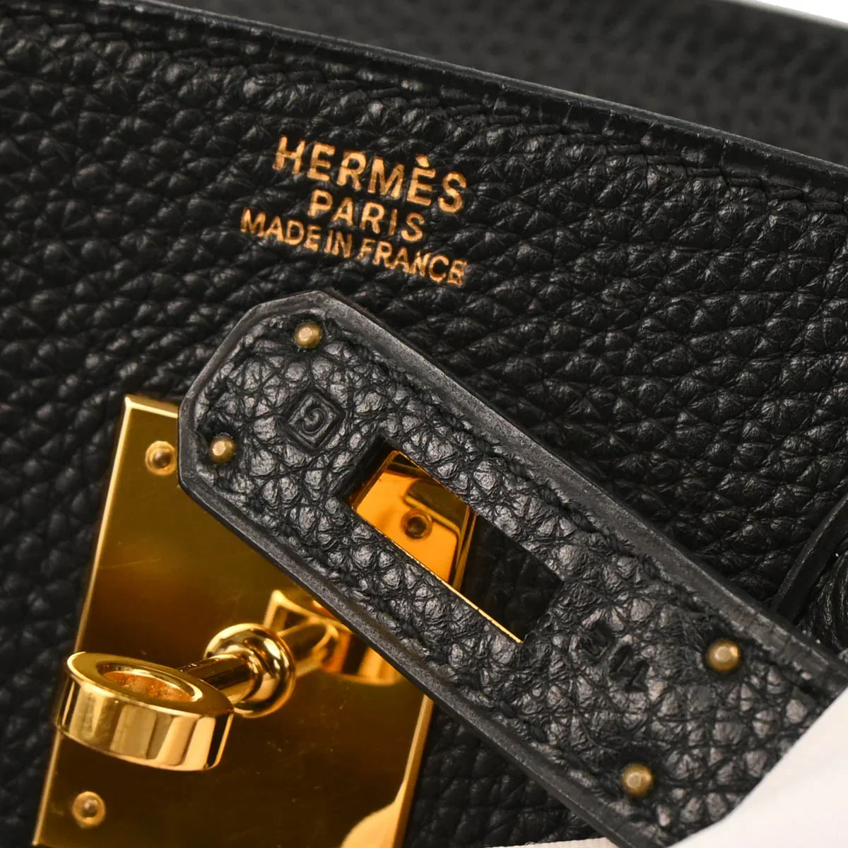Hermes 2003 Black Togo Birkin 30 Handbag - Image 10