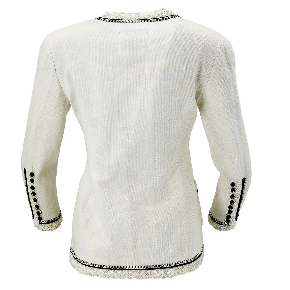 Chanel Lace Trim Jacket #36 - Image 2