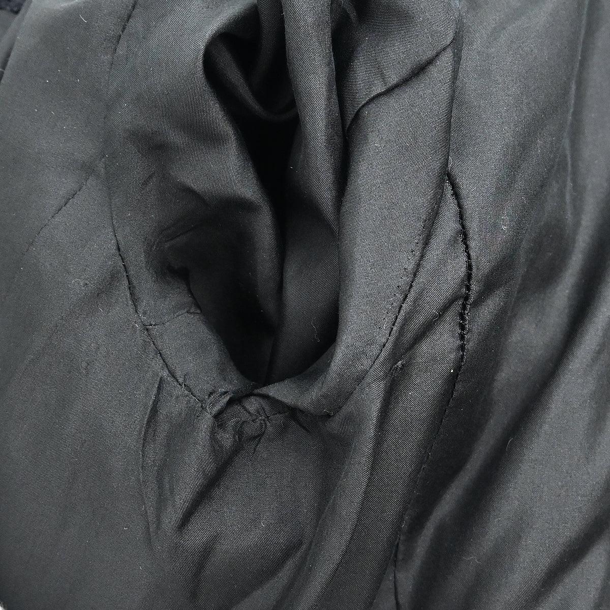 Chanel 2000 Double Breasted Jacket Black #42 - Image 7