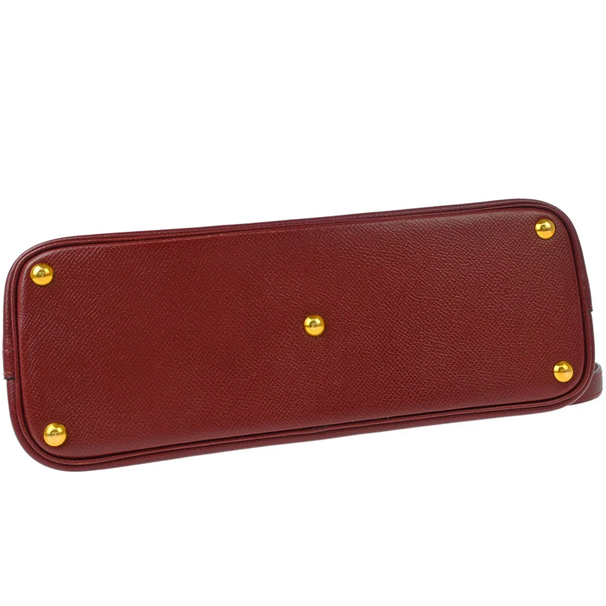 Hermes 1996 Rouge H Courchevel Bolide 27 2way Shoulder Handbag - Image 3