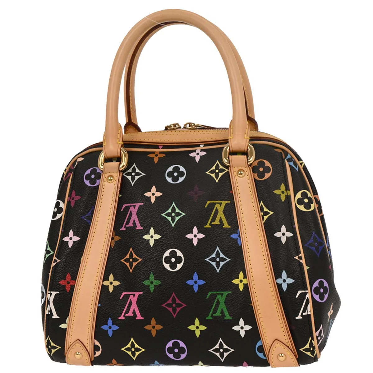 Louis Vuitton Black Monogram Multicolor Priscilla Handbag M40097 - Image 2