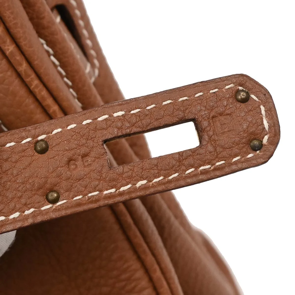 Hermes Gold Togo Birkin 30 Handbag - Image 10