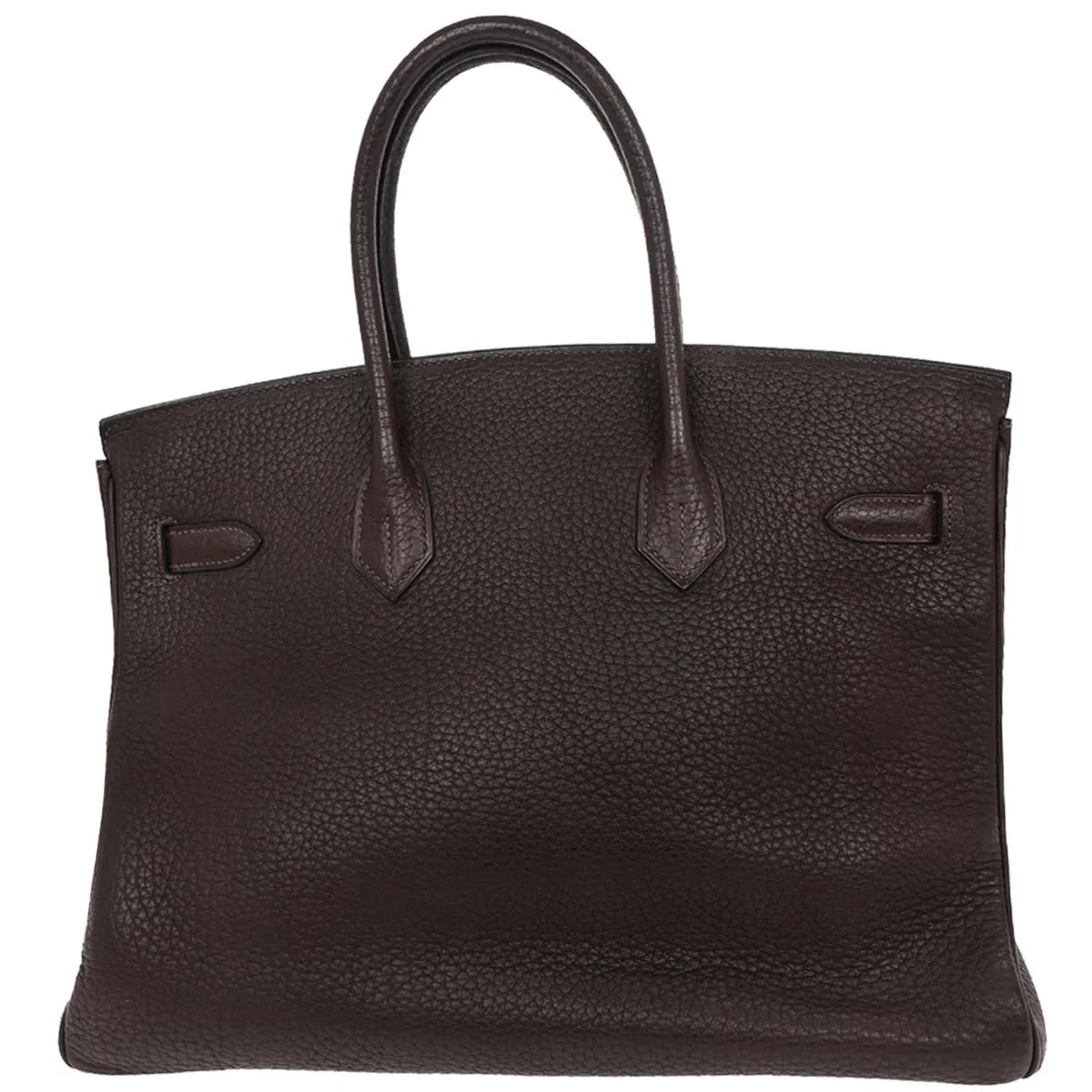 Hermes Chocolat Fjord Birkin 35 Handbag - Image 2