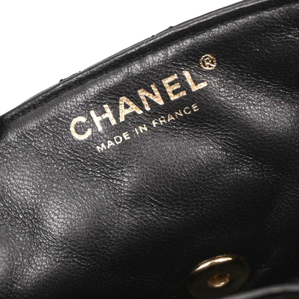 Chanel Black Lambskin Valentine East West Shoulder Bag - Image 9