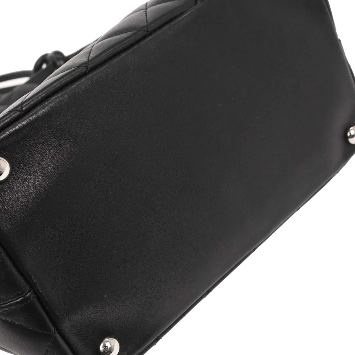 Chanel Black Calfskin Cambon Ligne Tote Handbag - Image 4