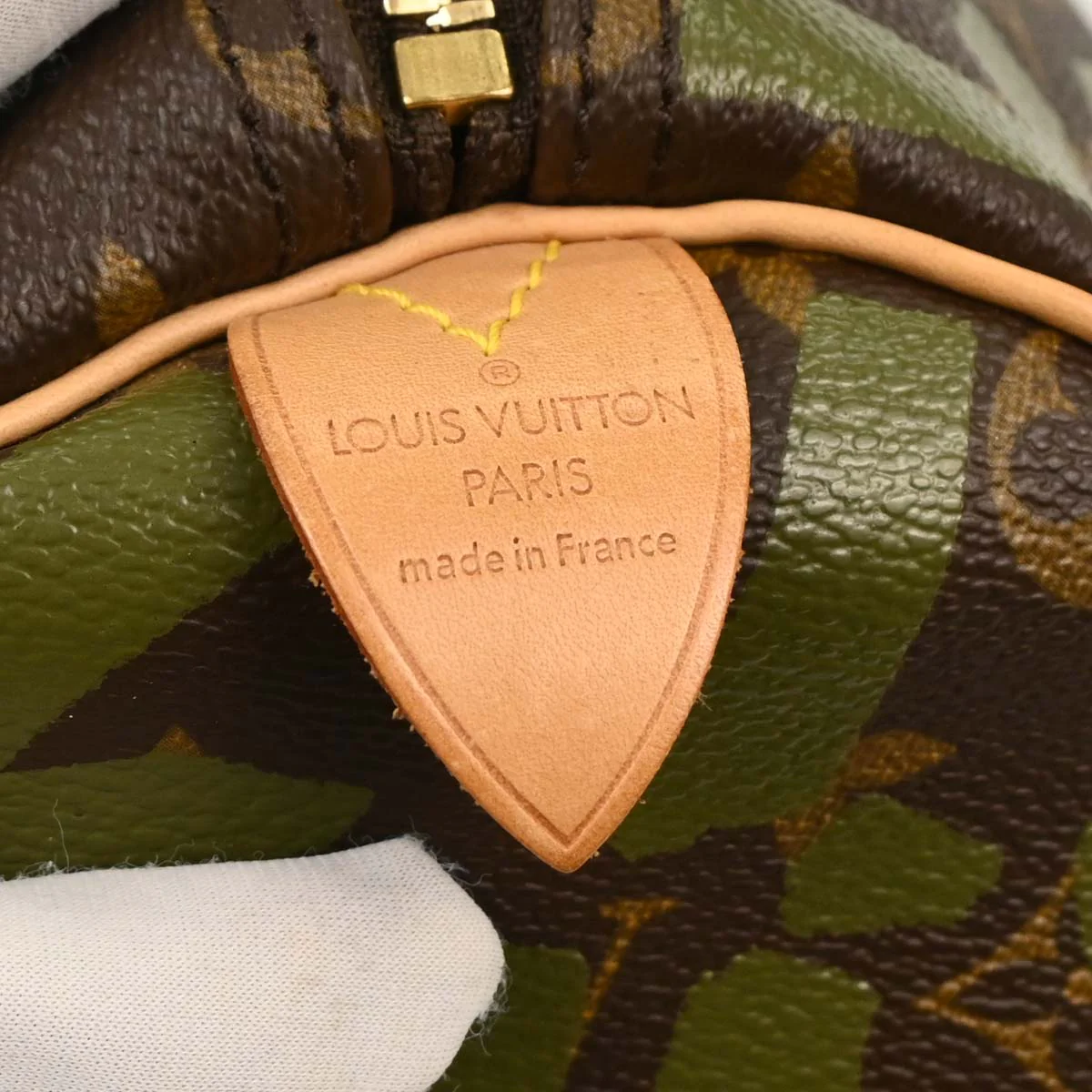 Louis Vuitton Khaki Monogram Graffiti Keepall 50 Duffle Bag M92196 - Image 7