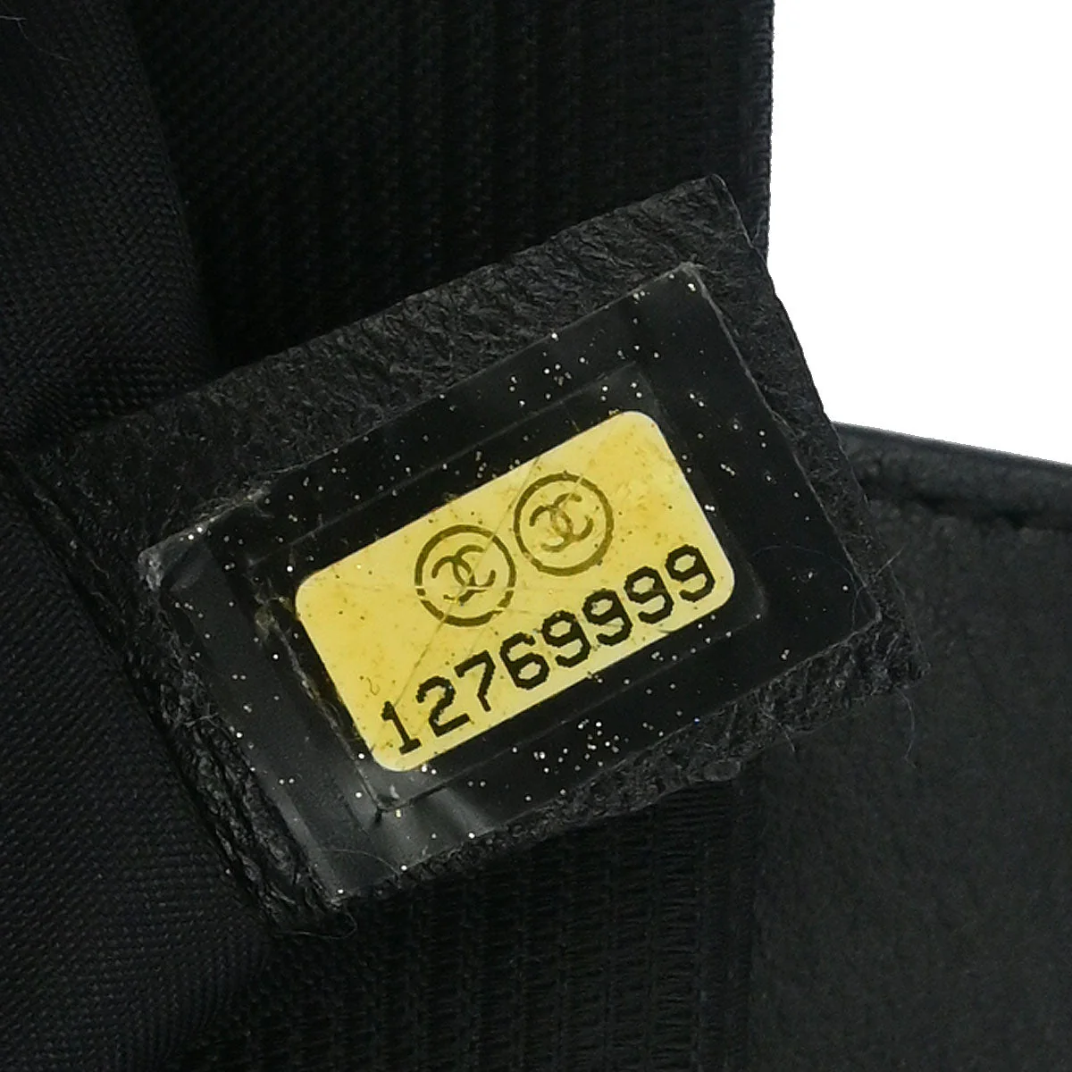 Chanel 2008-2009 Black Jacquard Nylon New Travel Line Tote Handbag - Image 10