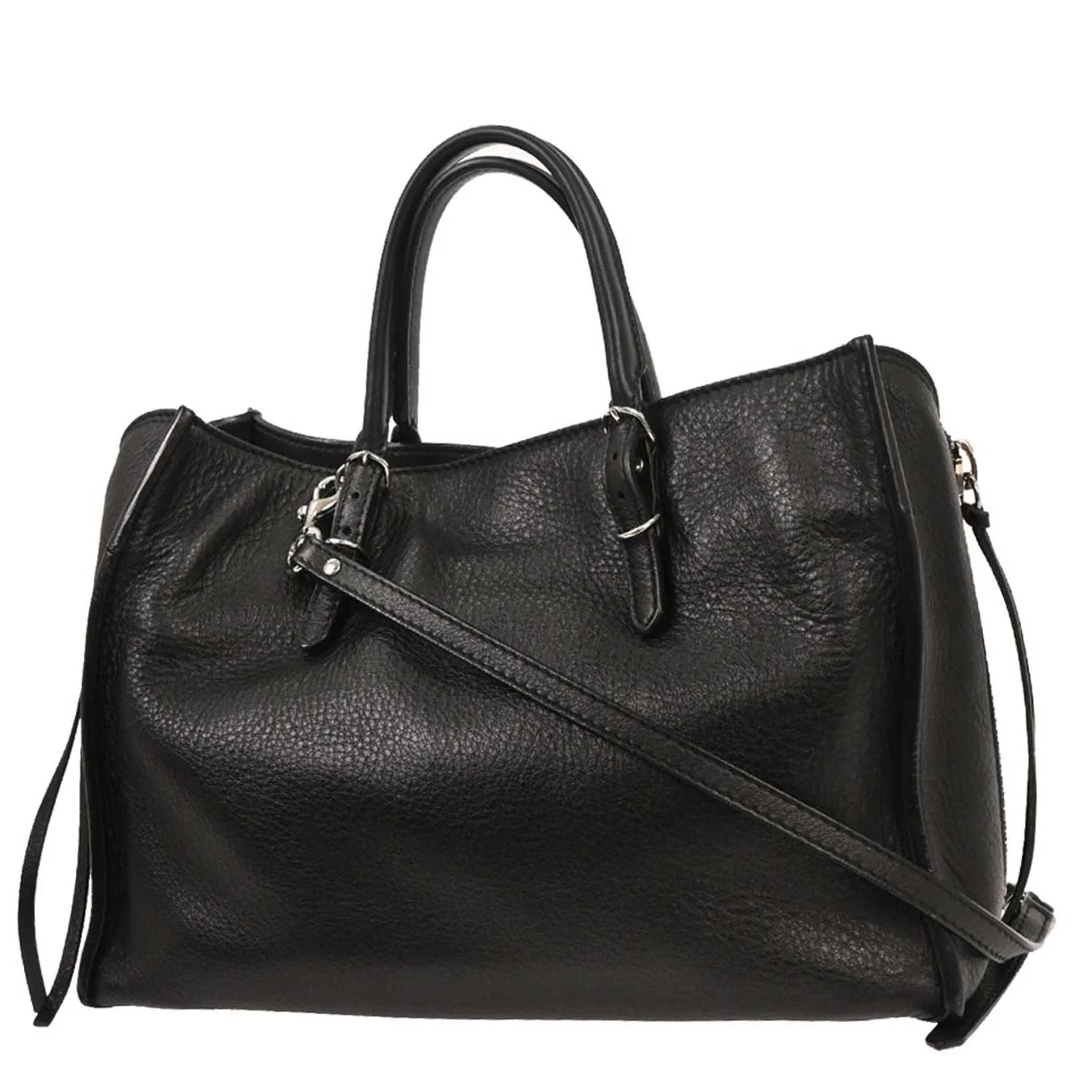 Balenciaga Black Papier A6 Tote Shoulder Bag - Image 2