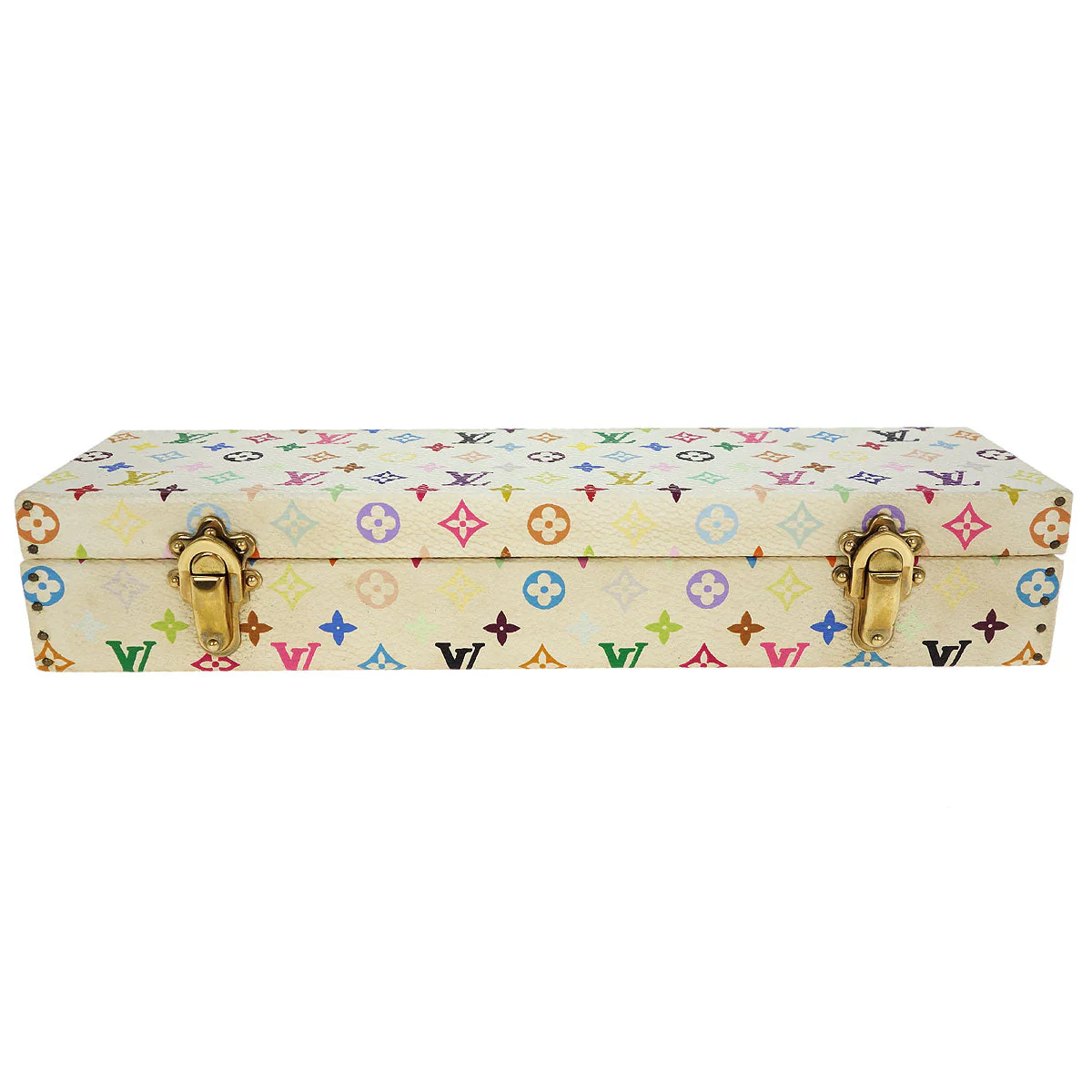 Louis Vuitton Monogram Multicolor Takashi Murakami Q12130 Tambour Watch - Image 4